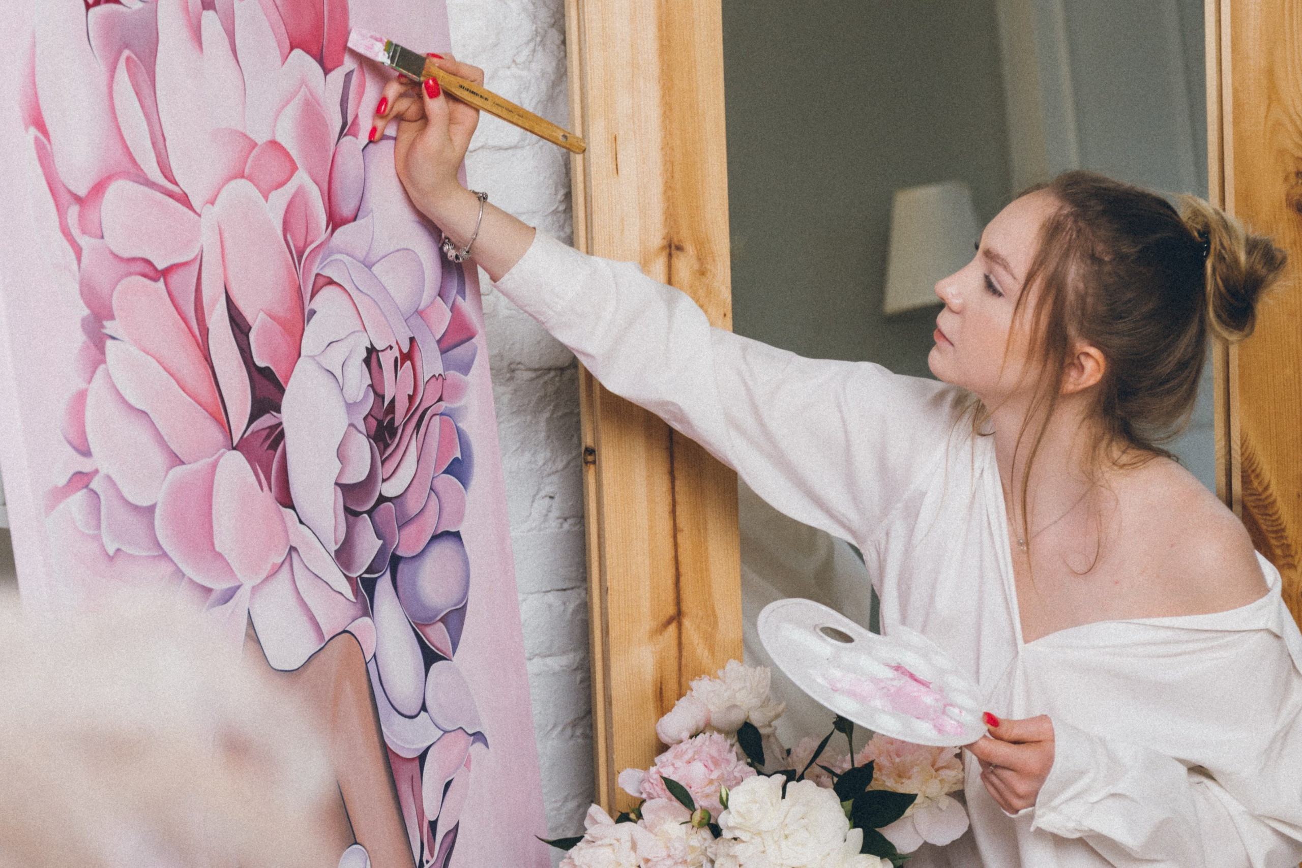 Алеся-фотосессия для художника. Фотограф Анна Кучерявая | Свадьбы и мероприятия в Дубае