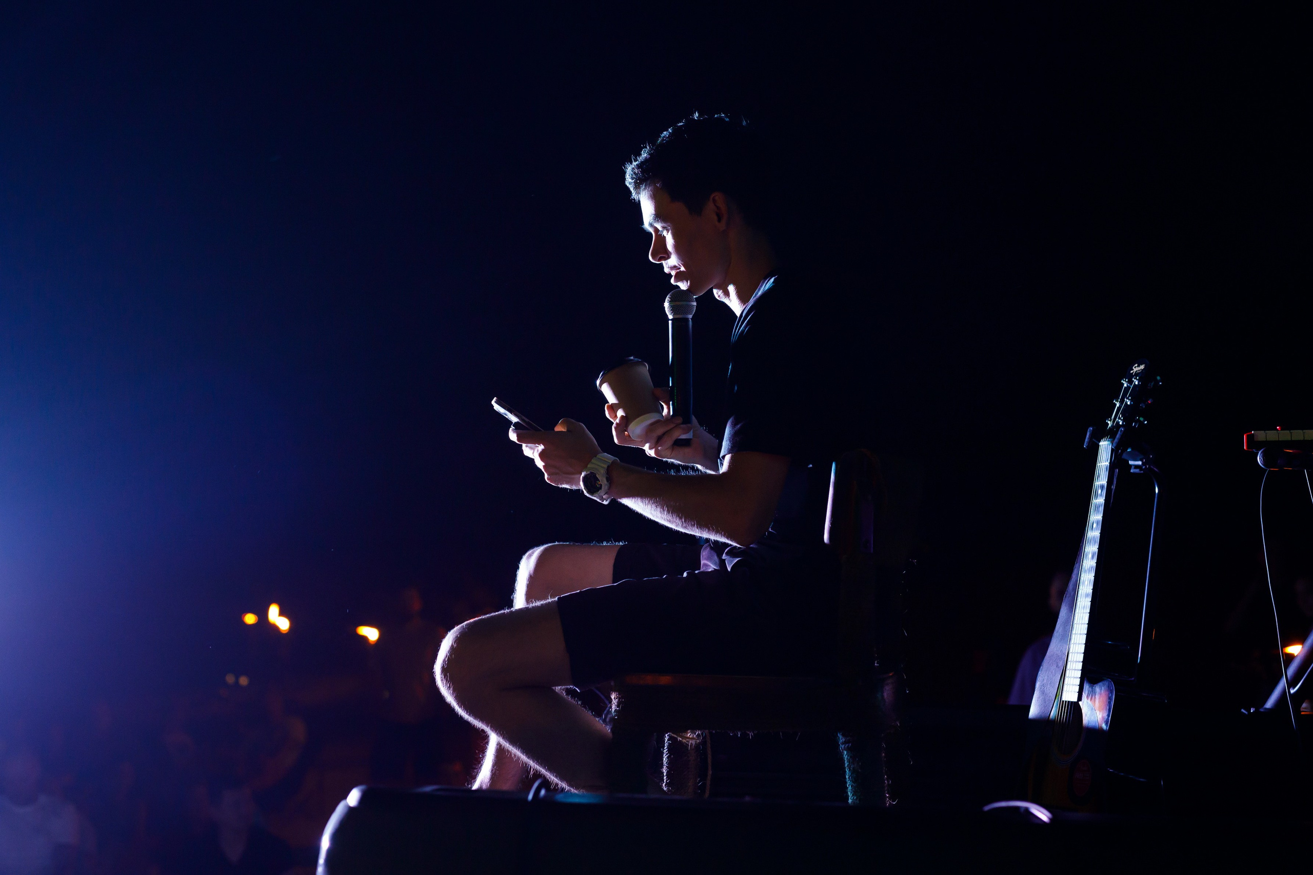 Oleg Torbosov — Meeting with subscribers in the desert. Photographer Anna Curly | Weddings and Events in Dubai