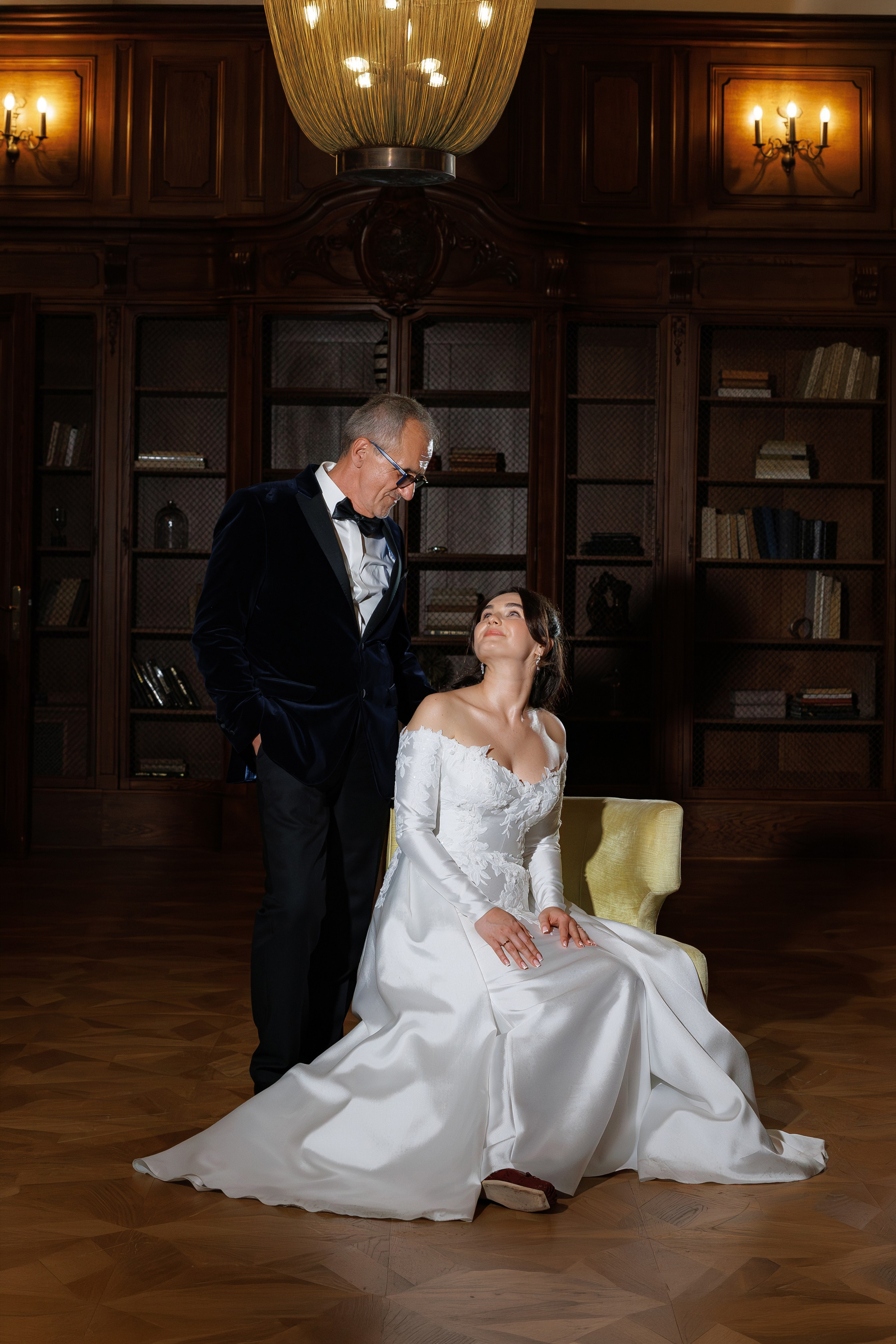 Wiktoria & Kacper. Pałac Goetz. Fotograf ślubny i rodzinny w Krakowie Yana Klymova