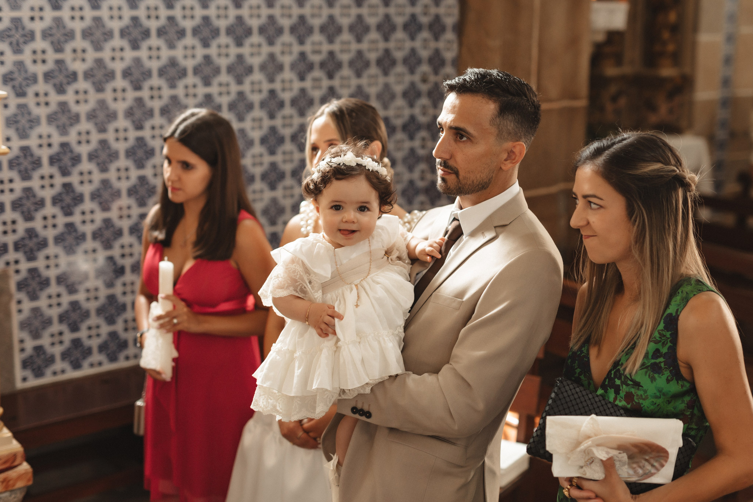 Batizado da Sara. Fotógrafa de Casamentos e Família em Braga — Alexandra Mieres Photography