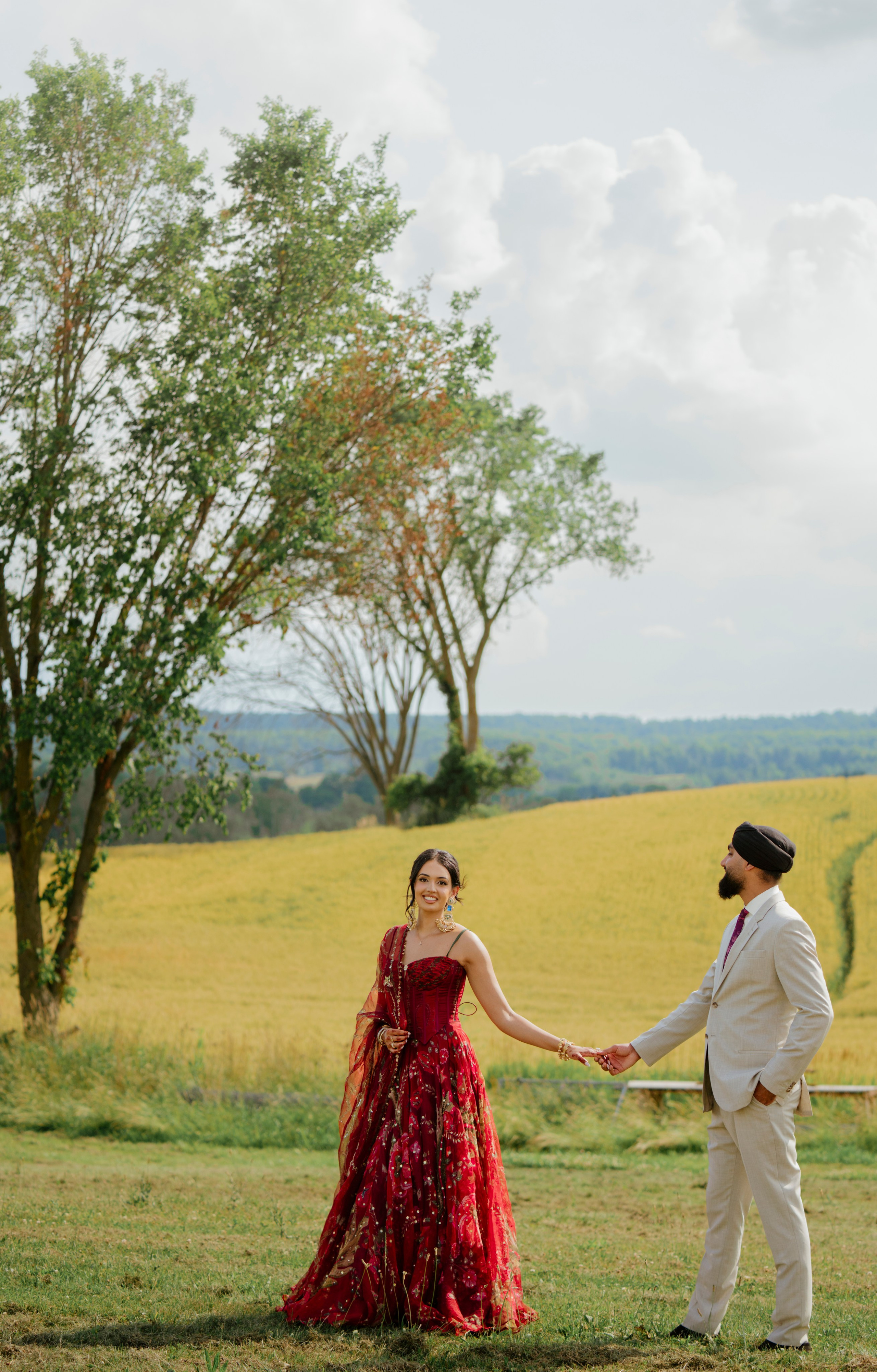 Nooreen & Jugraj. Studio Kunal Photography