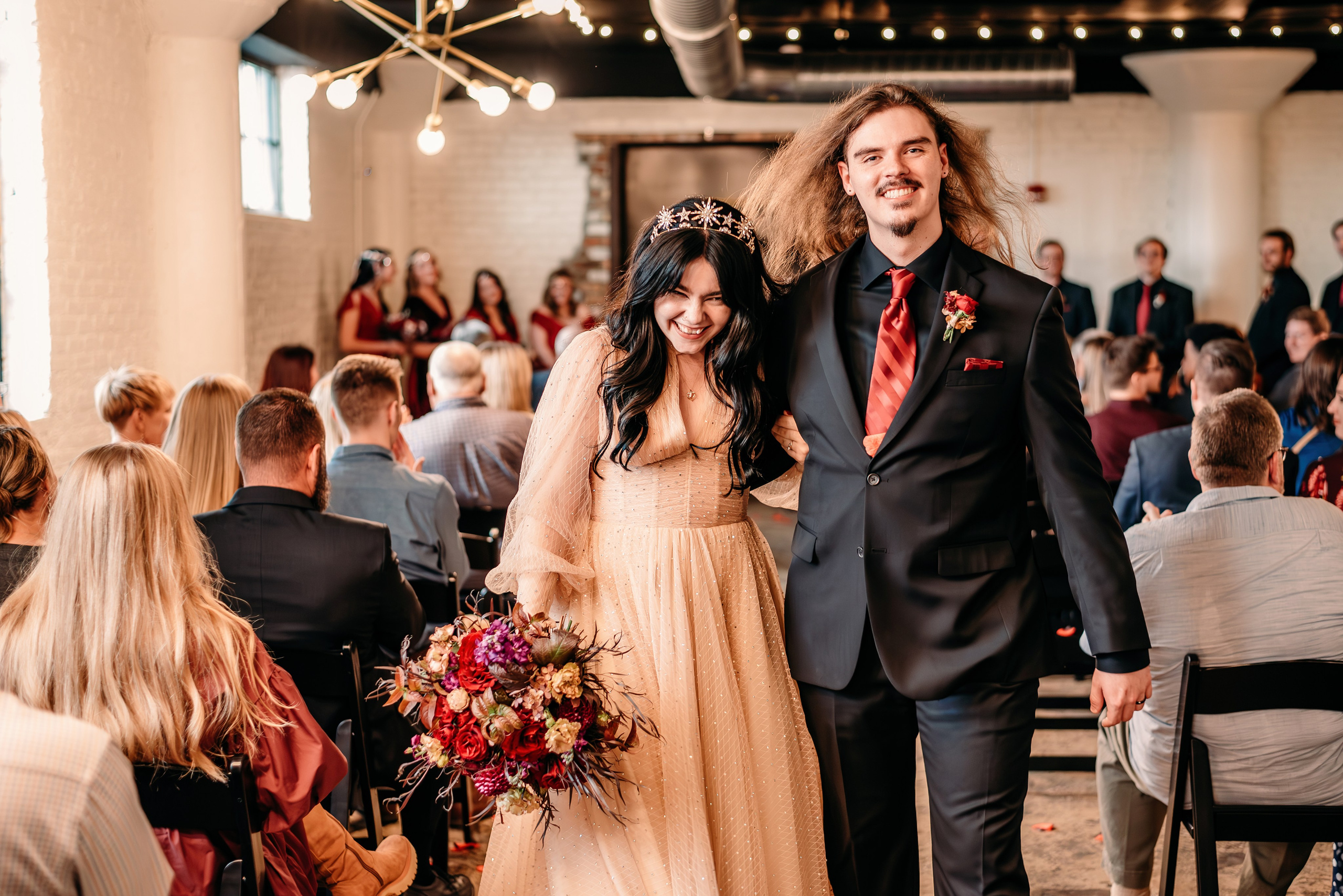 Bold & Dramatic Wedding at The Paper Mill on The Landing | Fort Wayne Wedding Photographer. Alexandria Danielle Photography | Fort Wayne & Indianapolis Wedding Photographer