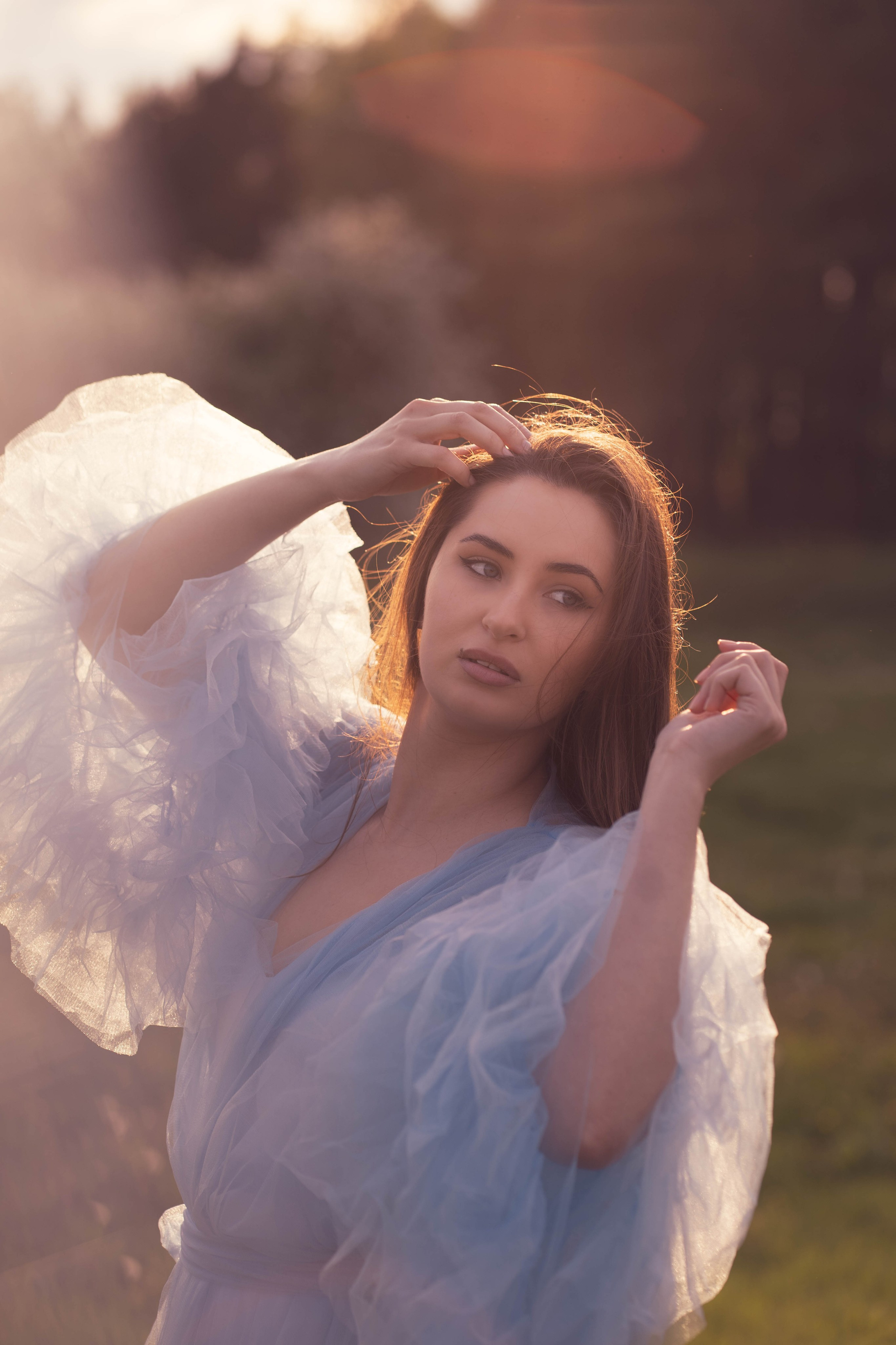 Saulėlydis su Dominika. Fotografija — Olga Bojarin