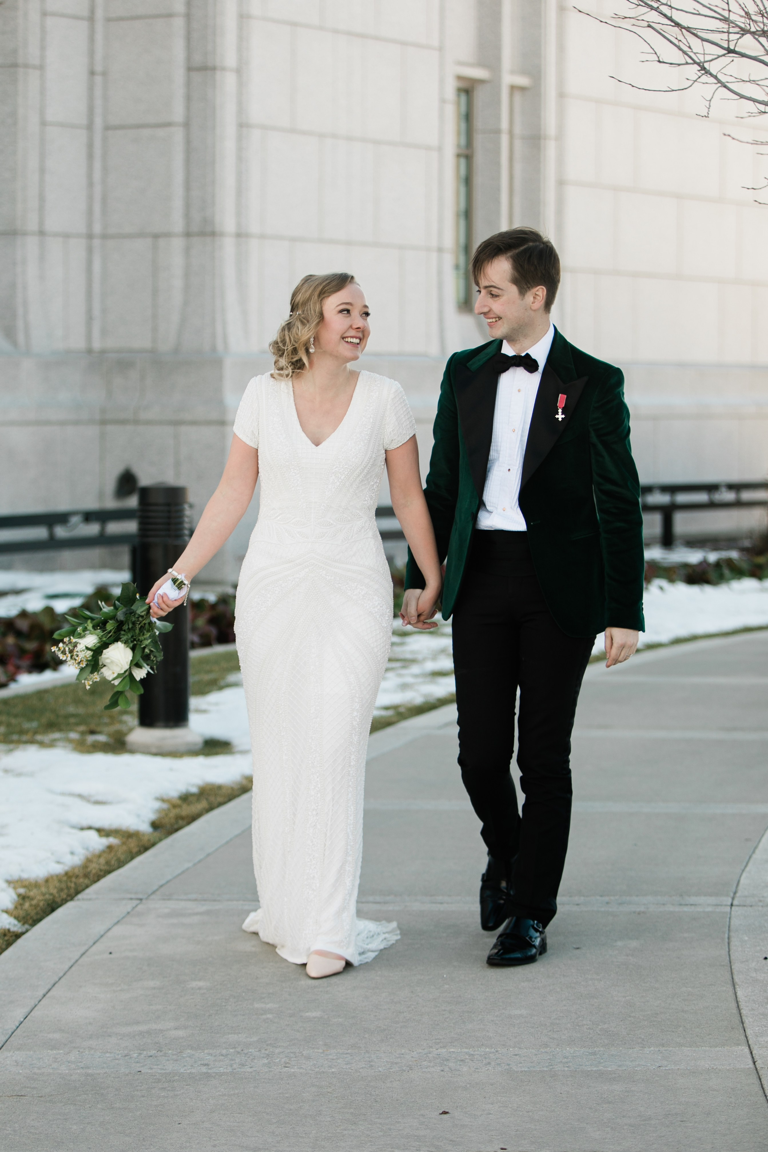 Zina & Elliott Wedding. Fotografía accesible en Calgary