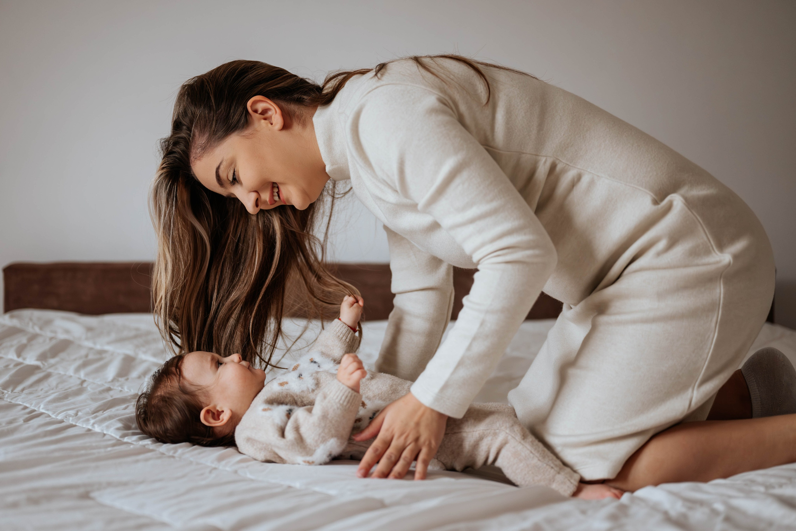 Maša - fotografisanje bebe kod kuće. Dečiji i porodični fotograf