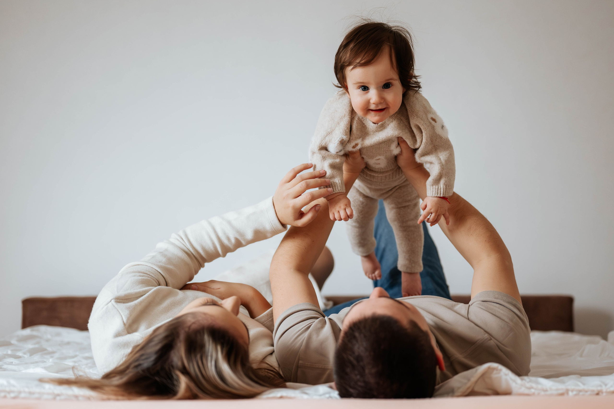 Maša - fotografisanje bebe kod kuće. Dečiji i porodični fotograf