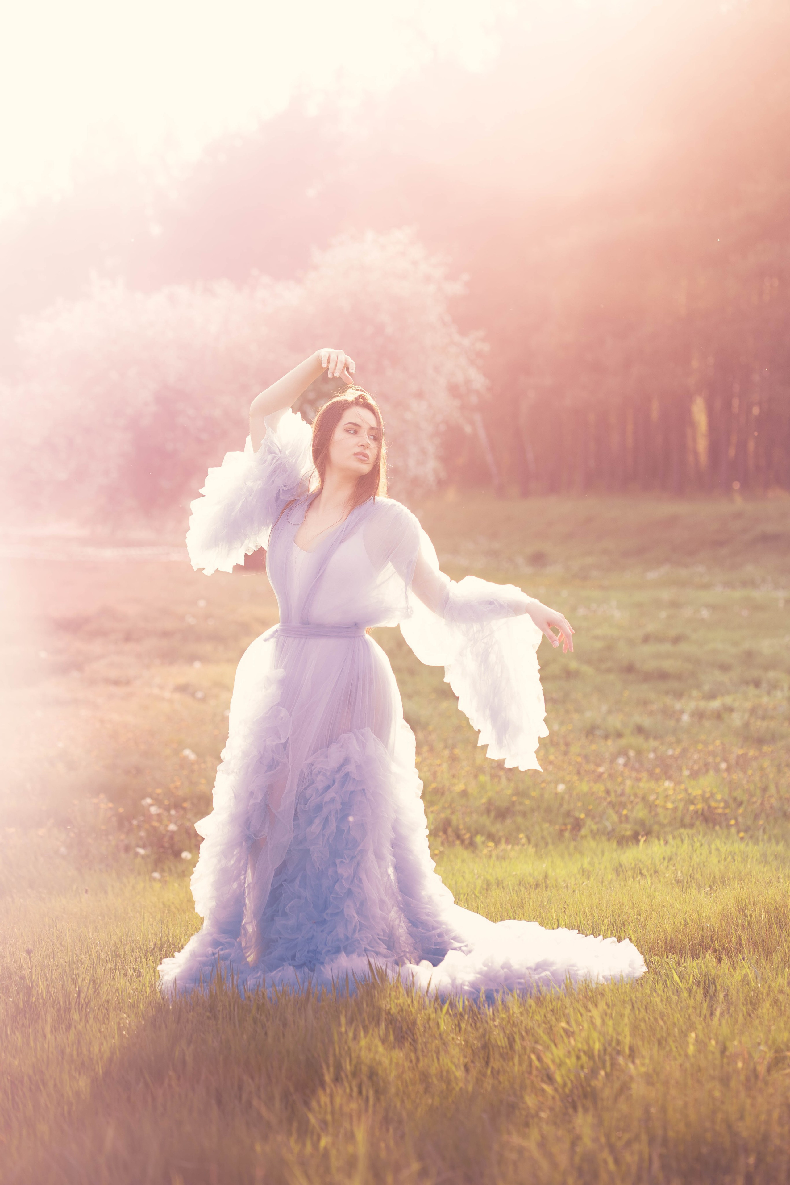 Saulėlydis su Dominika. Fotografija — Olga Bojarin