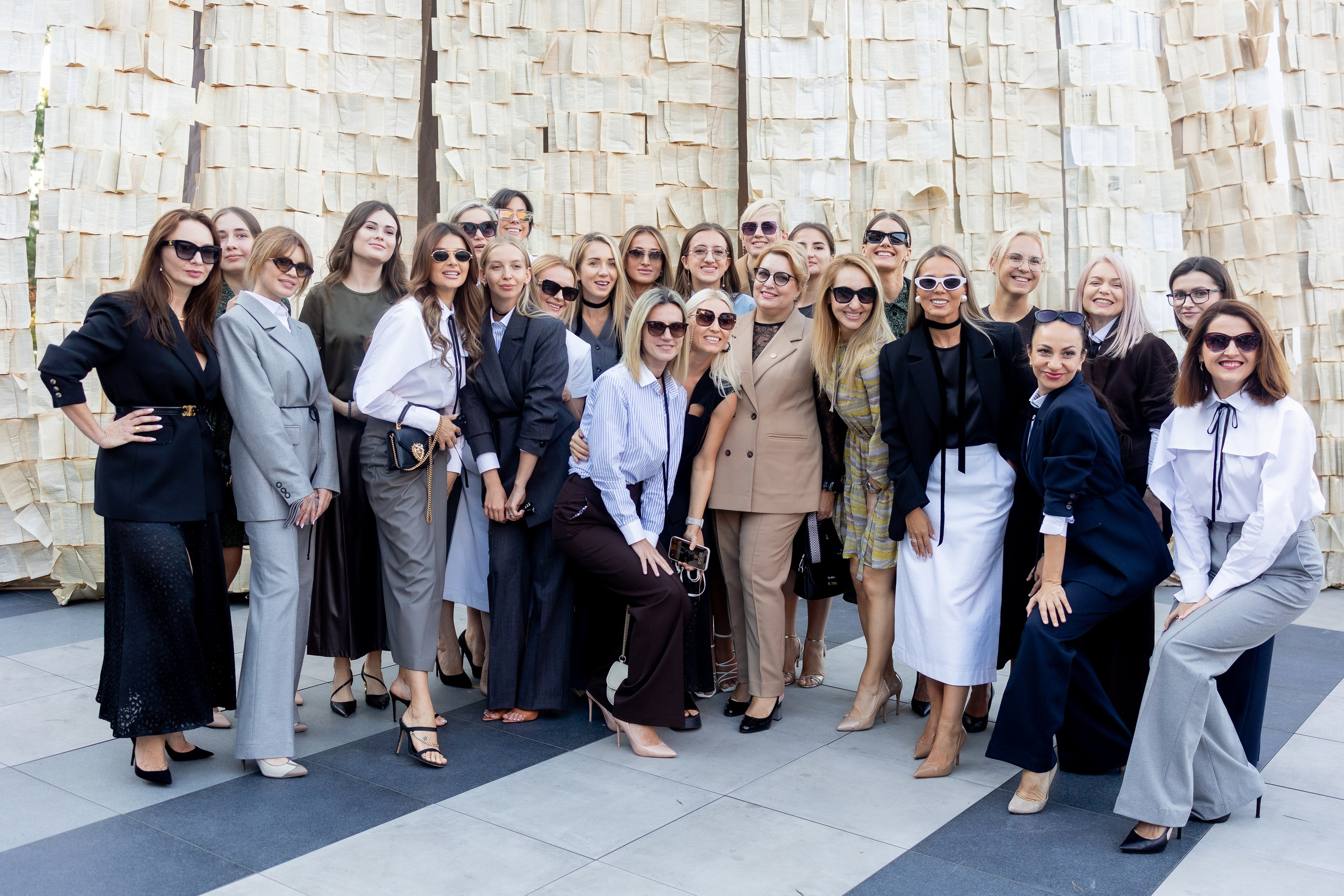 L.Storojuc backstage runway. MATVEEVA STUDIO