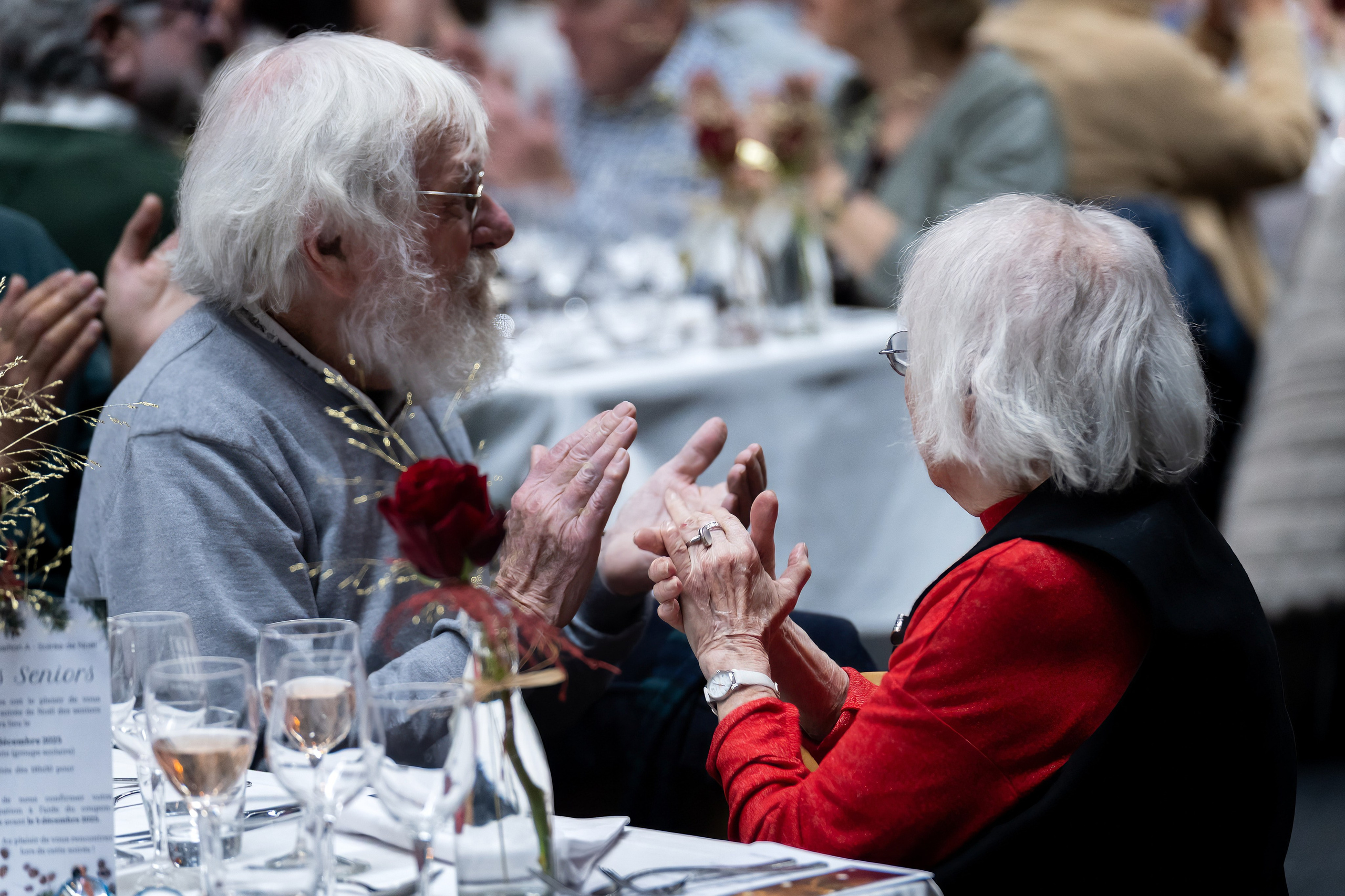 Noël des Seniors. Фотограф в Женеве — Евгения Андрес