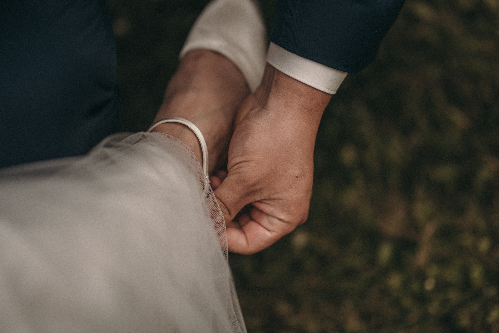 auf die Braut aufpassen