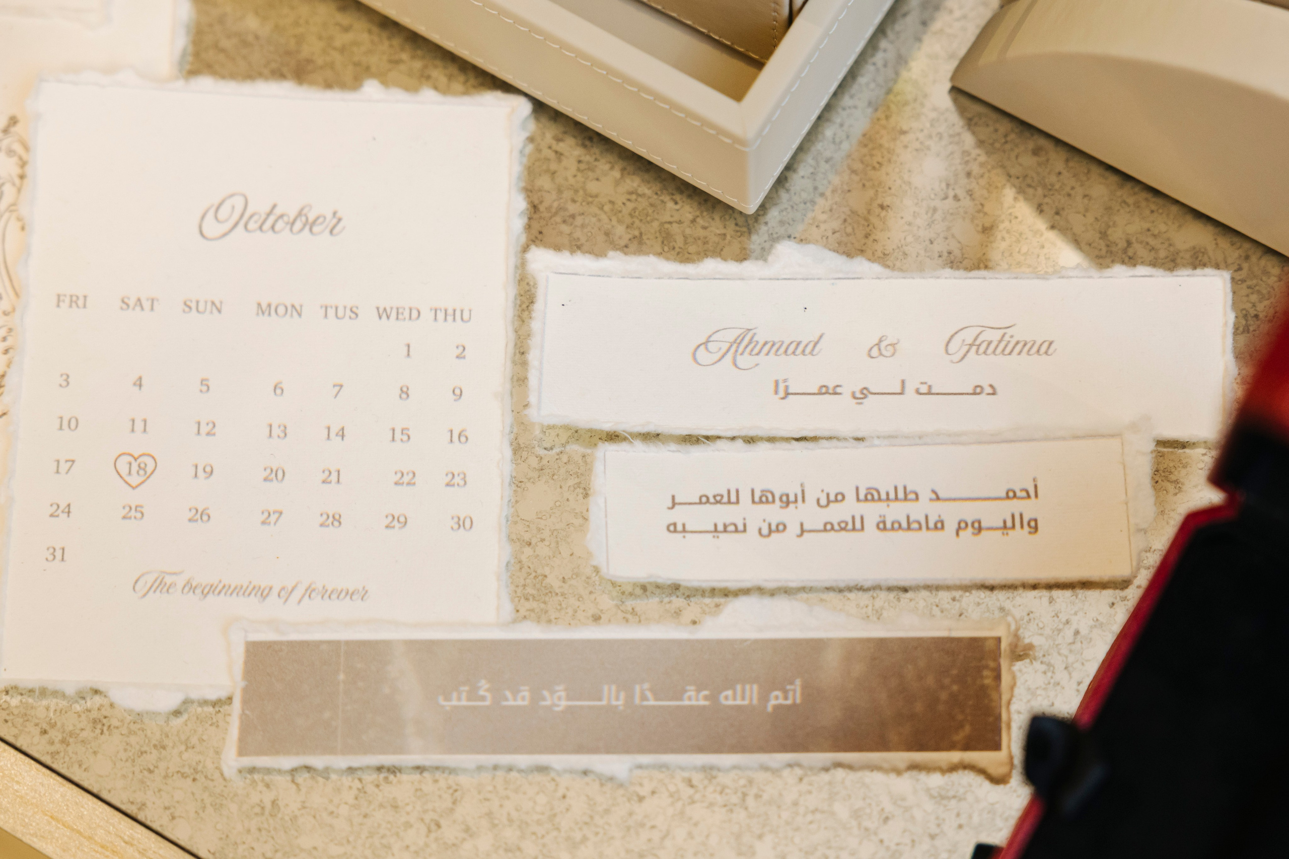 Fatima & Ahmad Signing