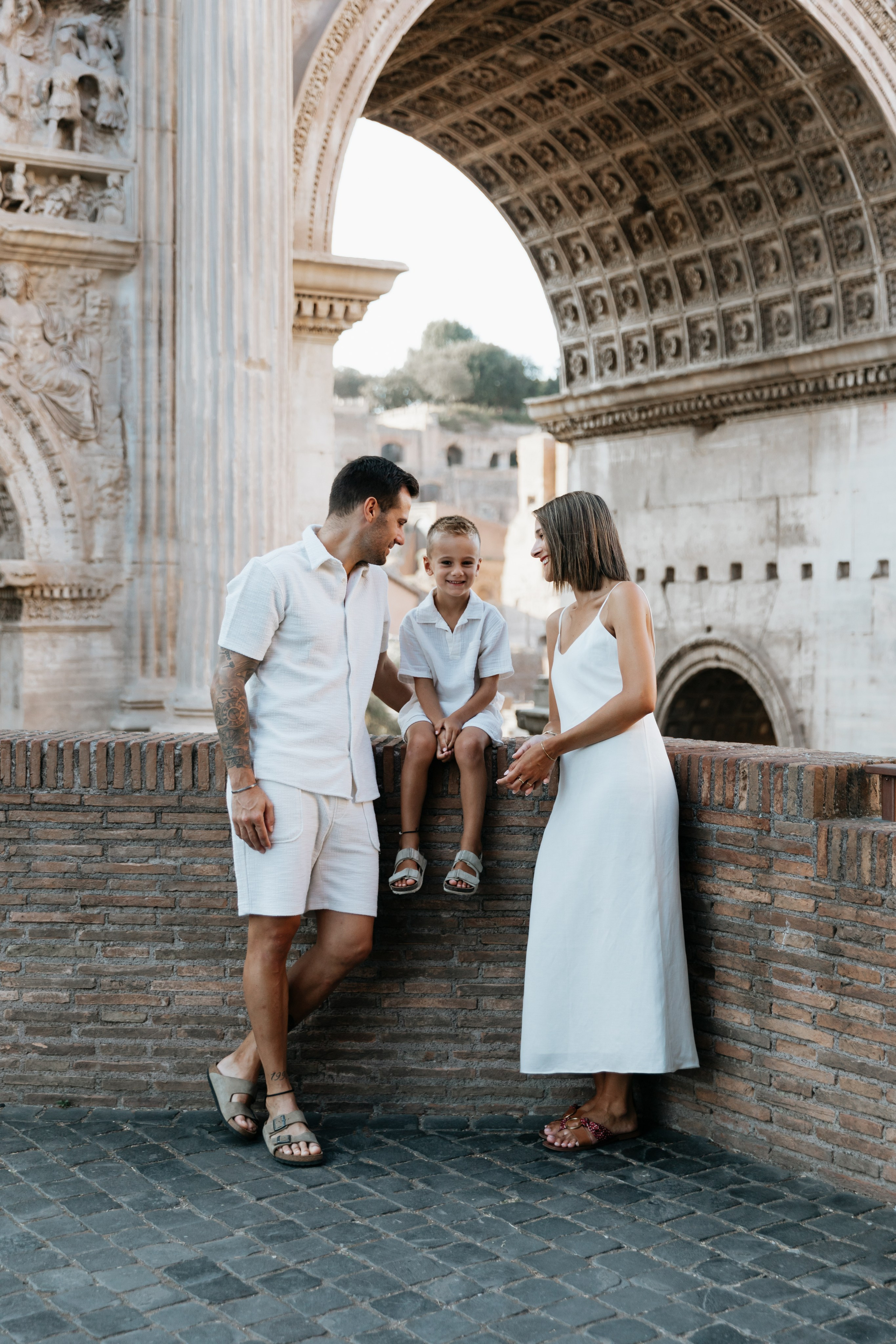 Family. Photographer in Rome