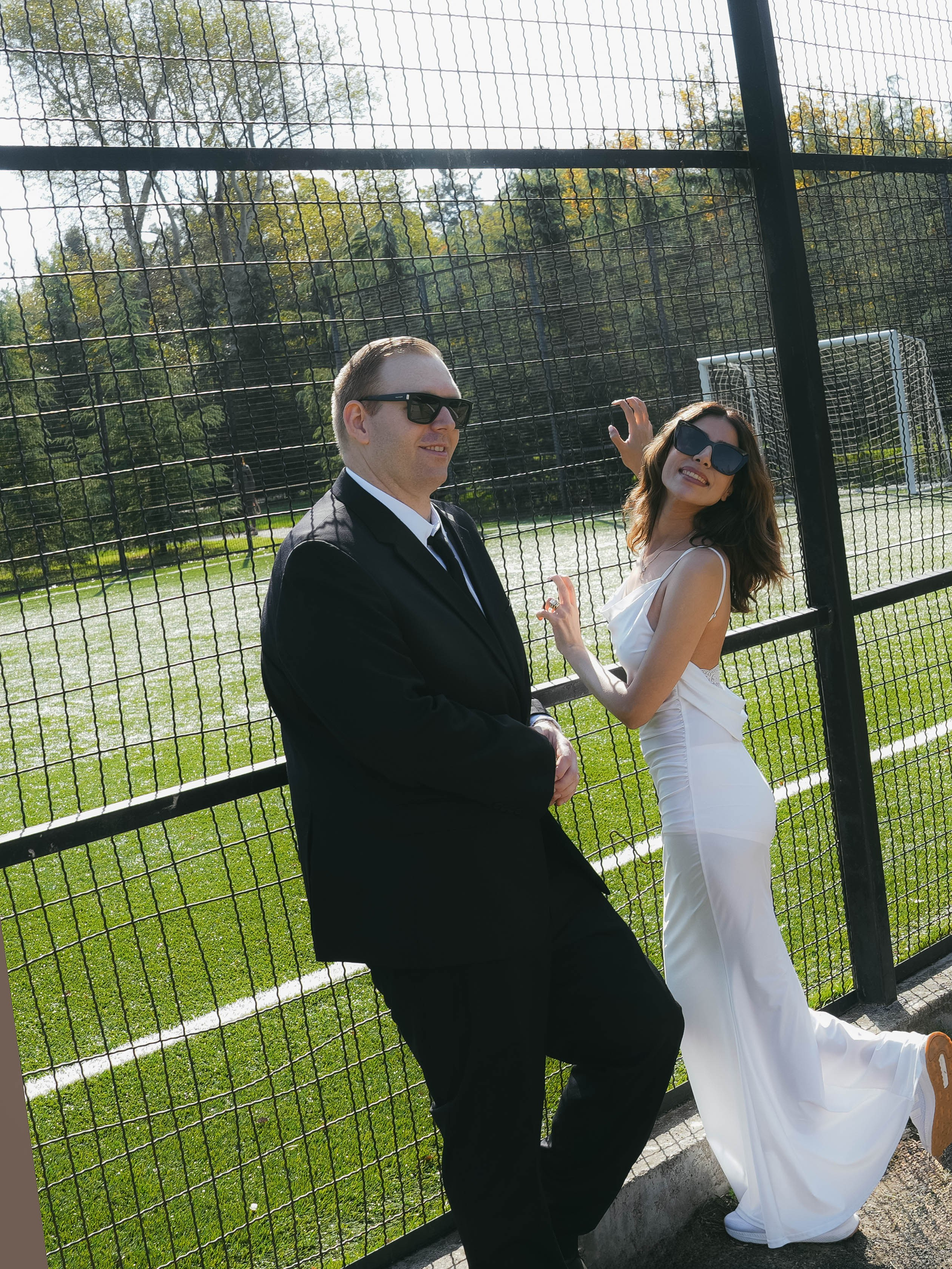 Romantic and playful engagement photoshoot in Tbilisi