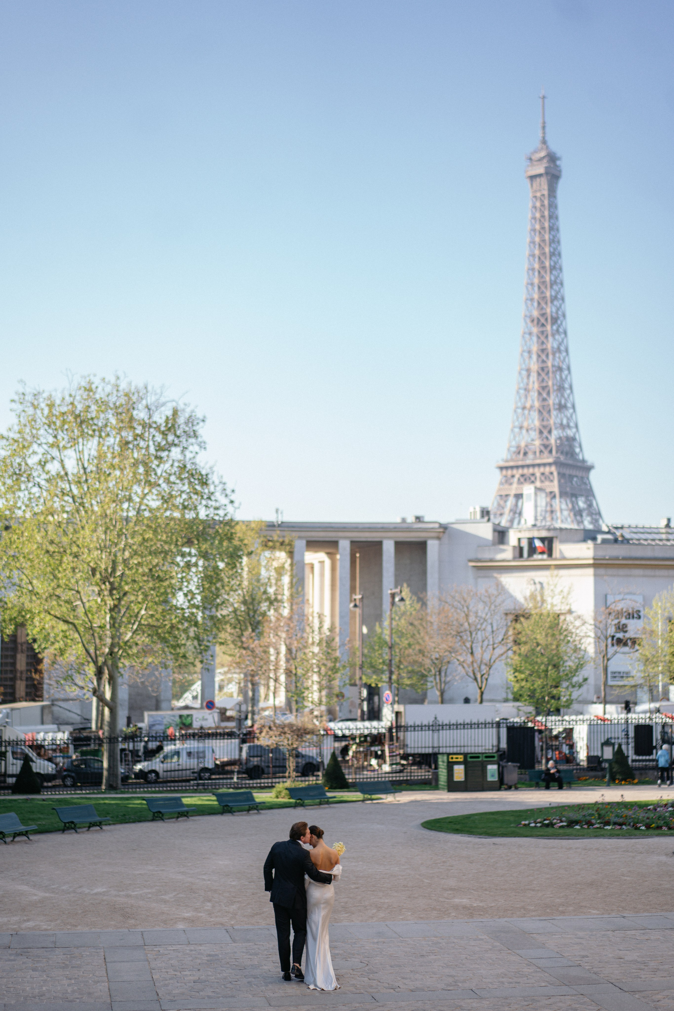 парная фотосессия в Париже, свадьба для двоих