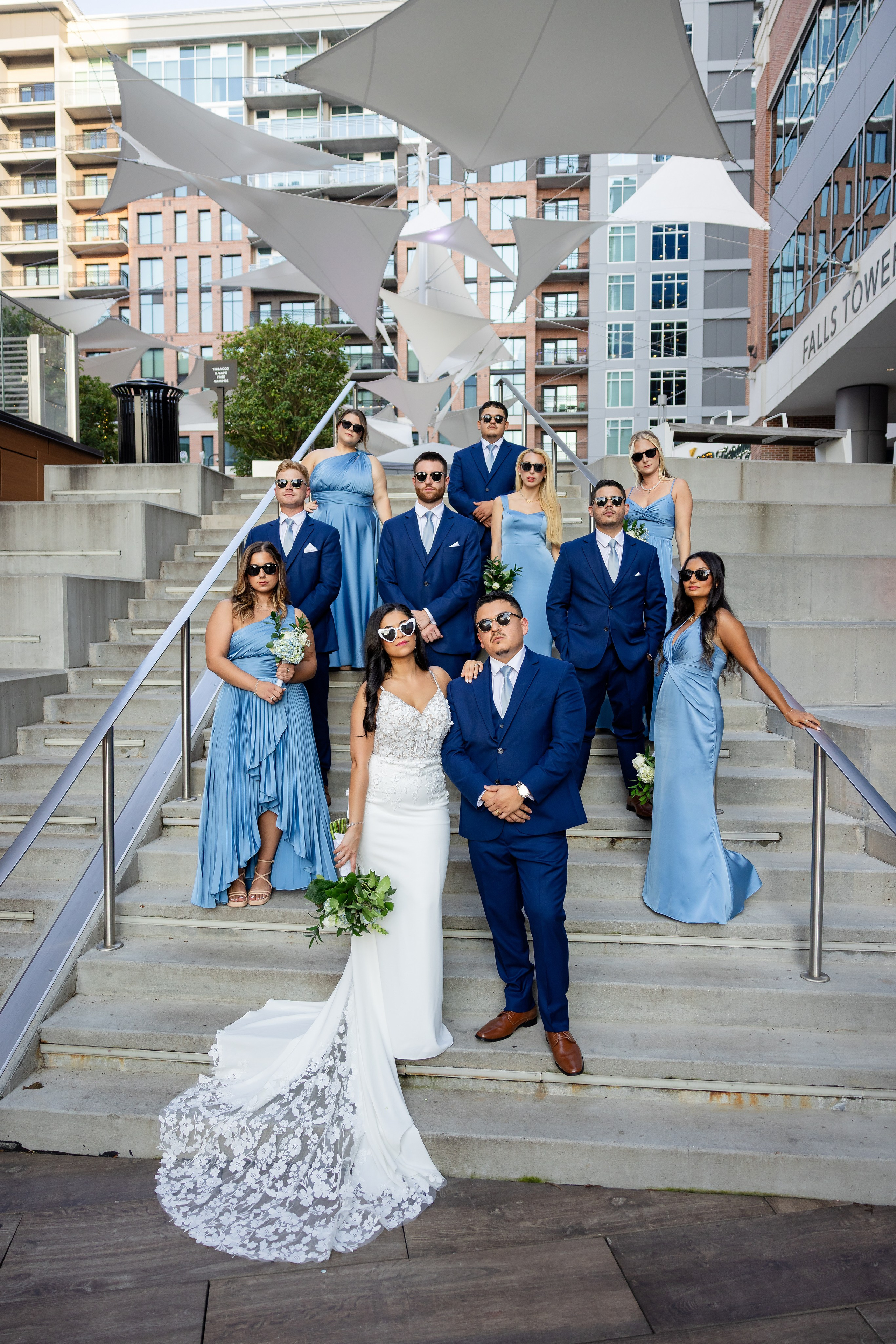 Classic Style & Downtown Charm: Marian & Ramon’s Zen Greenville Wedding. Wedding and portrait photography in Greenville SC