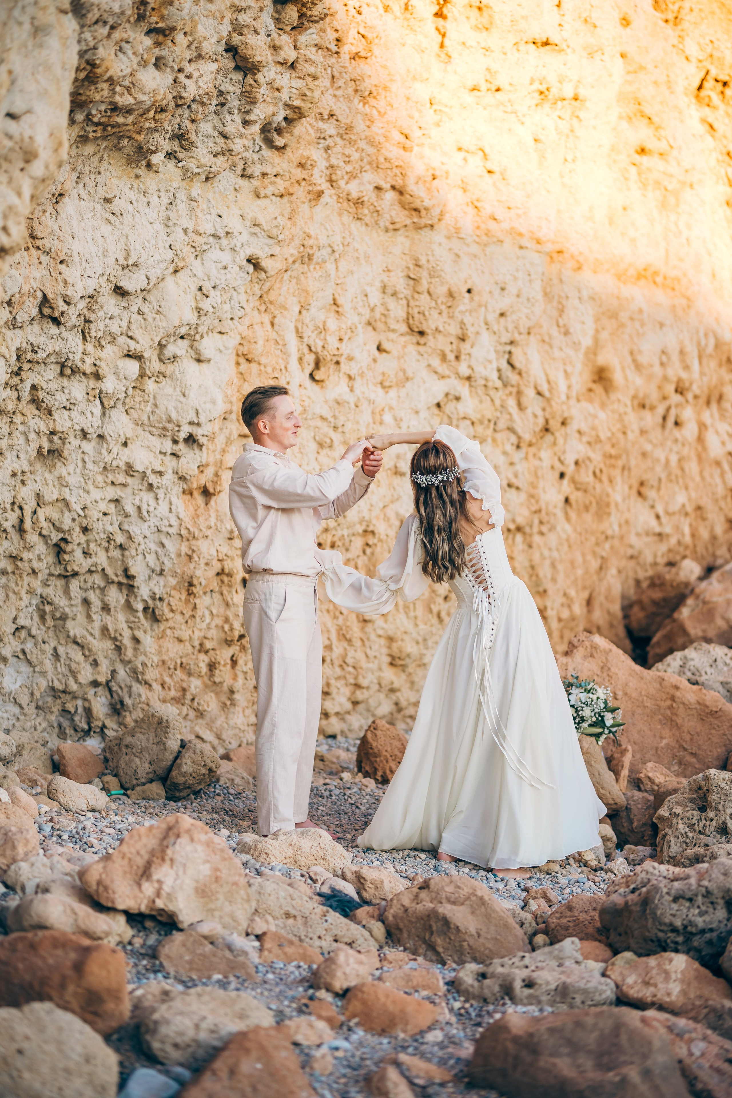 Intimate vow in the bay. Фотограф у Пальма де Майорка