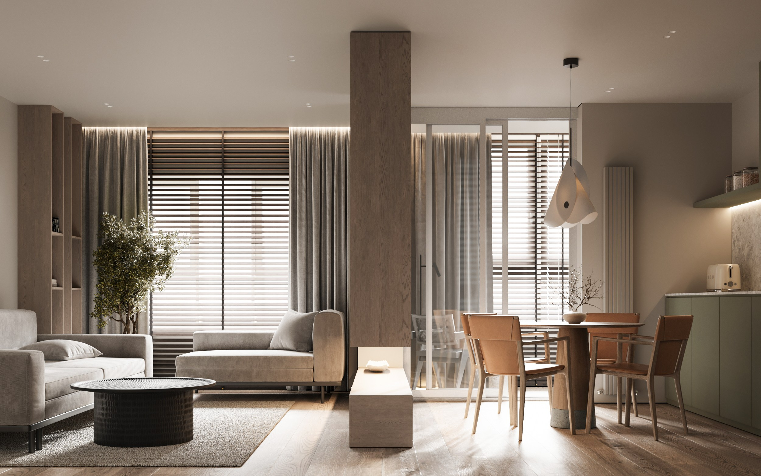 KRASNODAR. Визуализация интерьера. Подолина Юлия