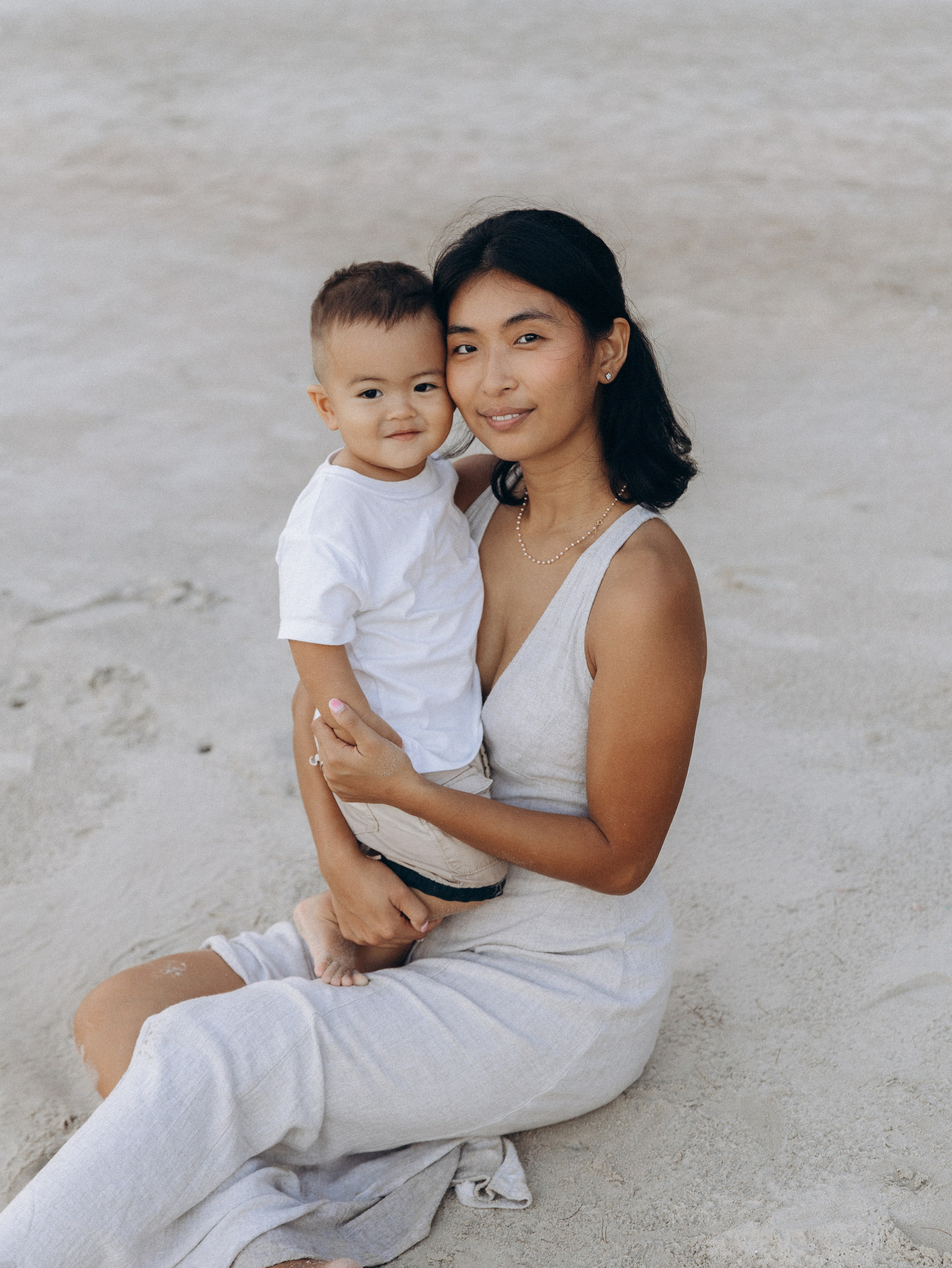 At the beach. Family and wedding photographer in Bangkok, Thailand