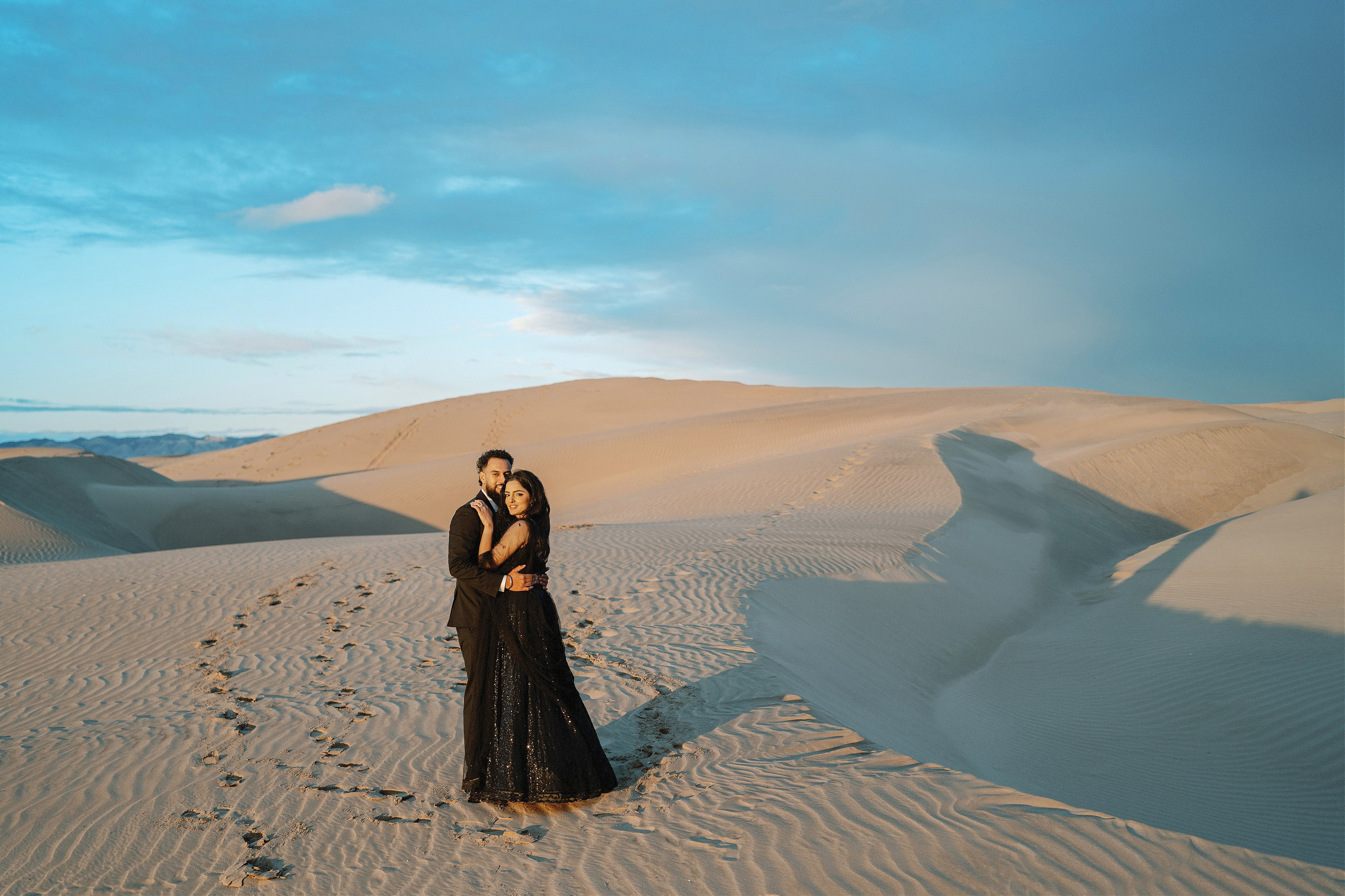 Elopement at Pismo Beach Sand Dunes, California. Wedding Photography & Videography Team in California, Los Angeles, San Francisco, San Diego and Travel