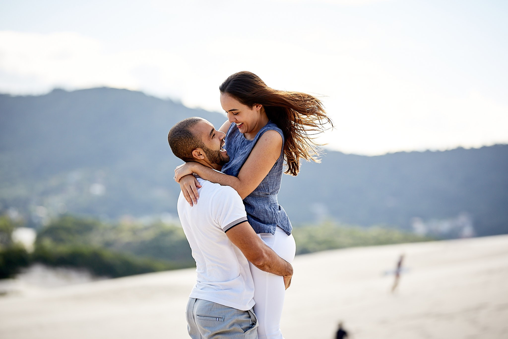 Ensaio Larissa e Weslei. Fotógrafo de casamentos em Florianópolis