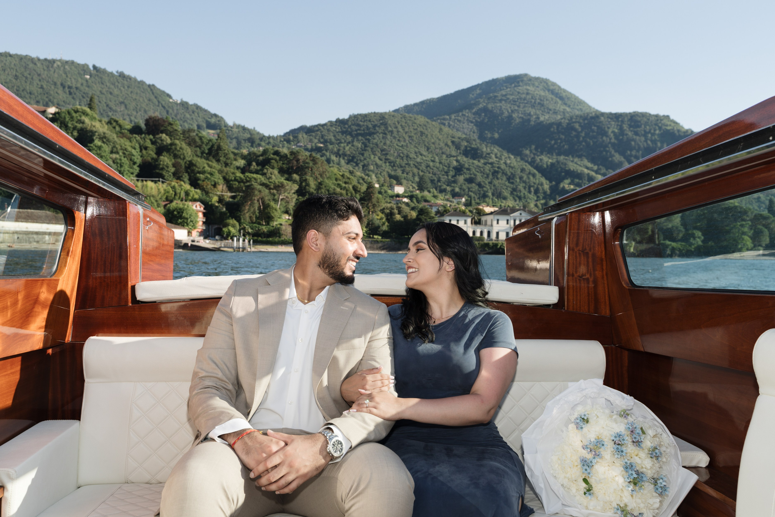 Villa Melzi Secret Proposal. Lake Como Proposal Photographer | Surprise Proposals & Engagements