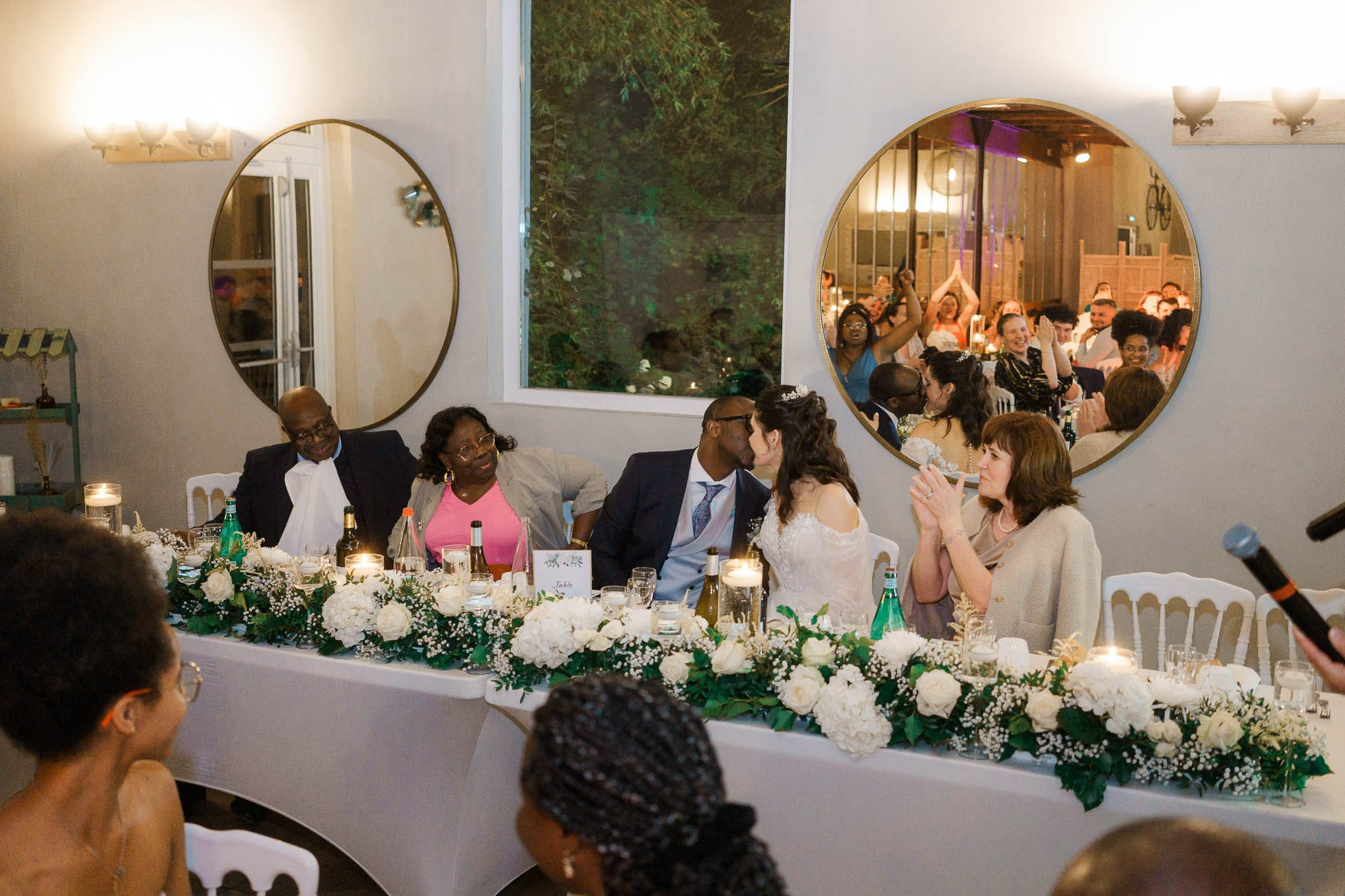 K& F, destination wedding photographer in L’Orangerie de l’Orée du Bois, France