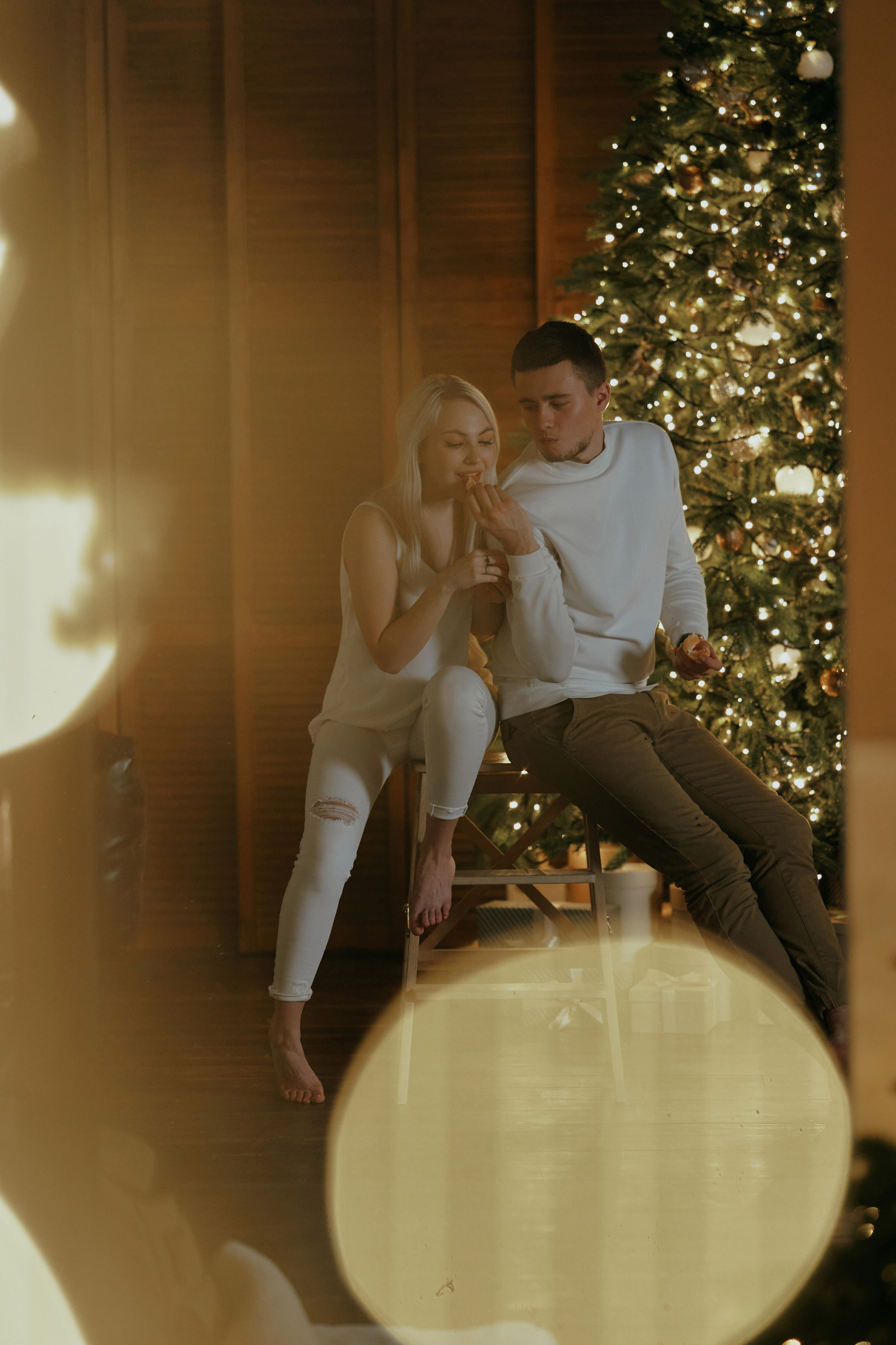 Кэт и Илья. Первый новый год. Фотограф в Барселоне Жанна Захарченко