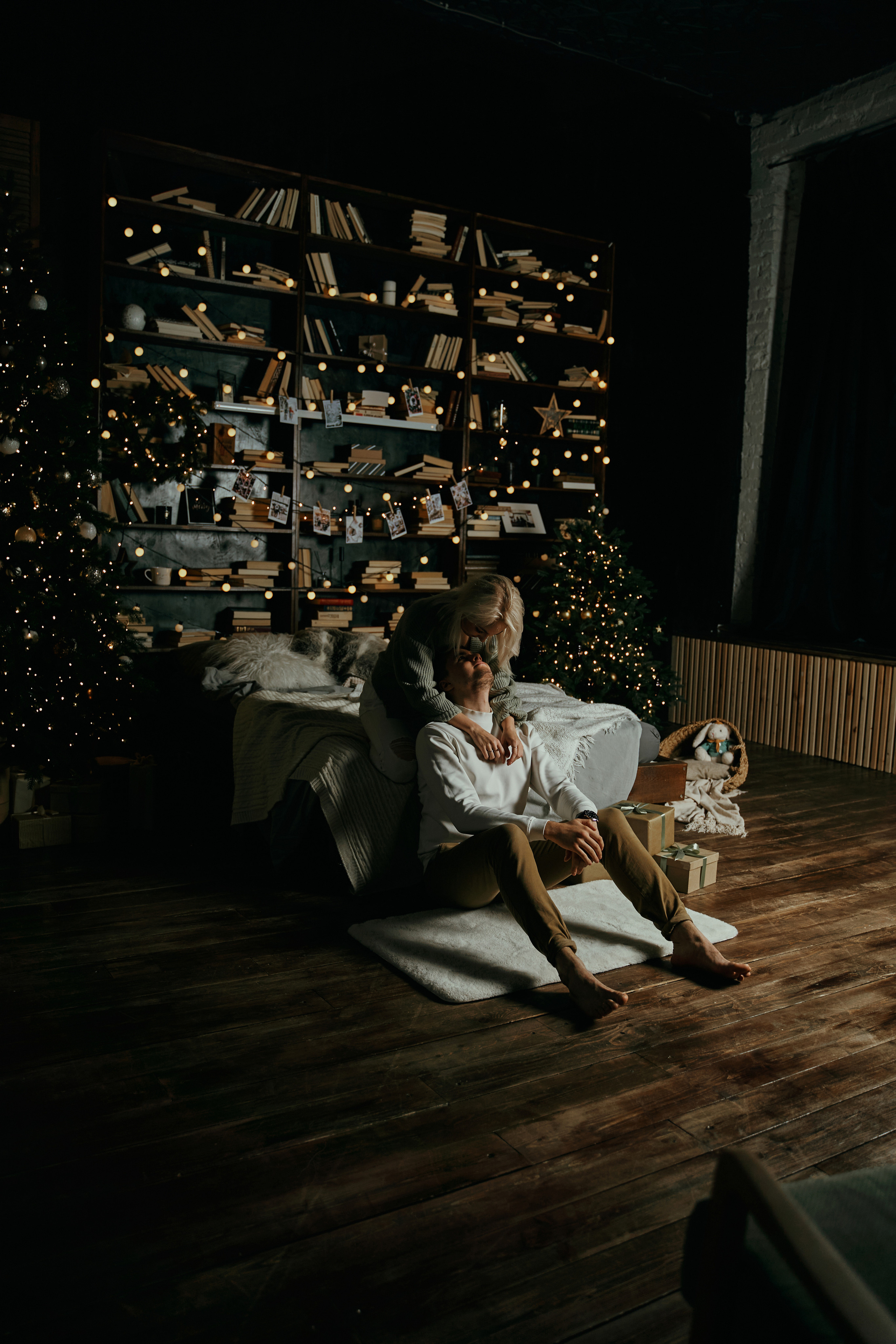 Кэт и Илья. Первый новый год. Фотограф в Барселоне Жанна Захарченко