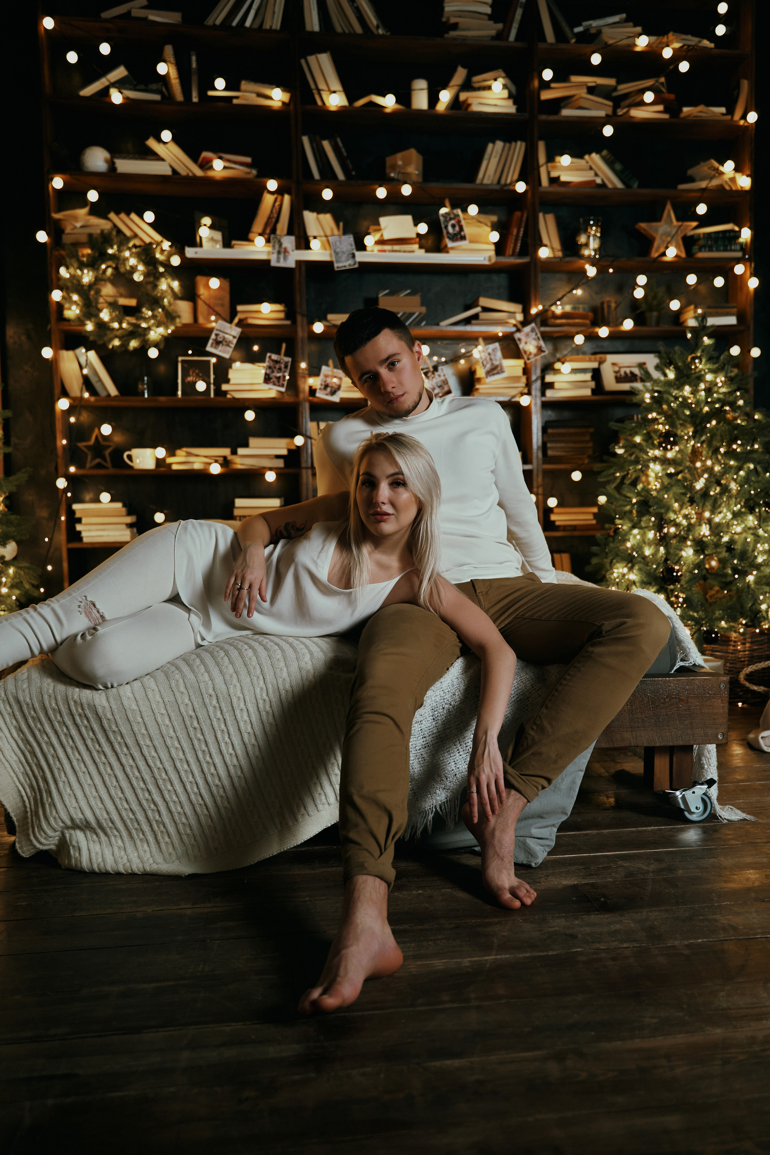 Кэт и Илья. Первый новый год. Фотограф в Барселоне Жанна Захарченко