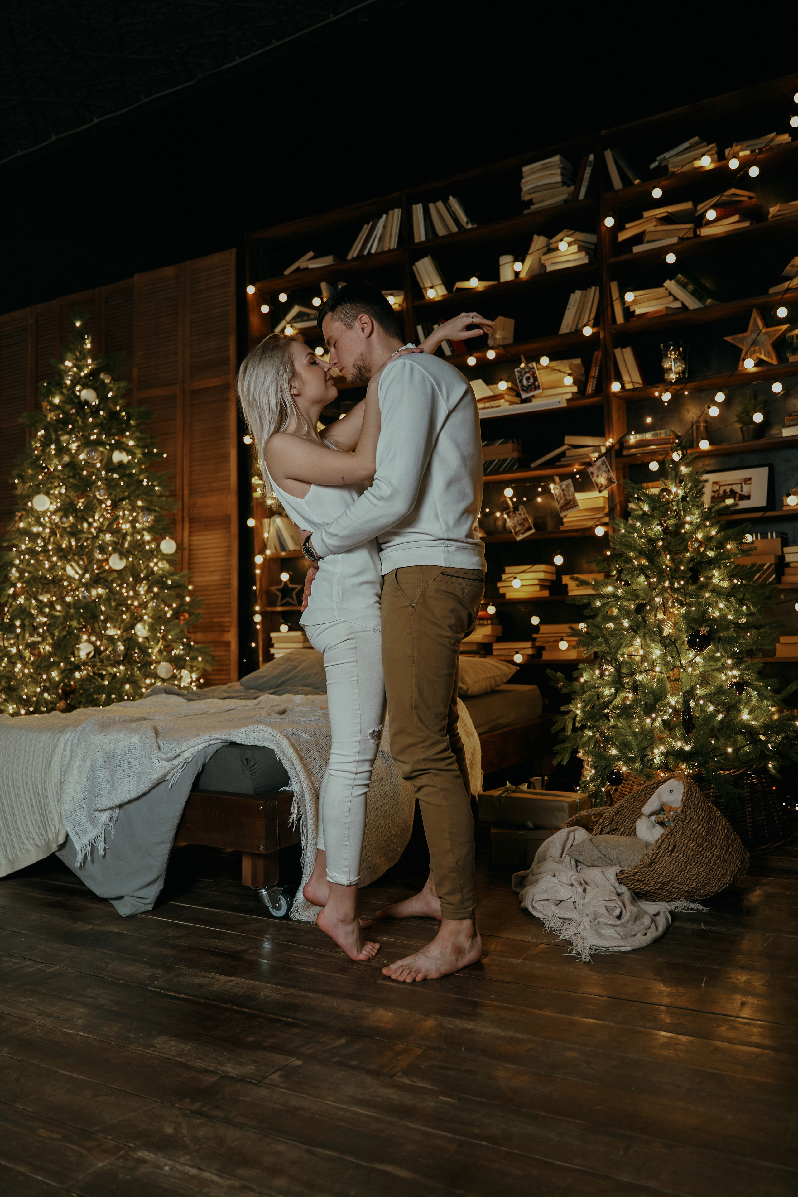 Кэт и Илья. Первый новый год. Фотограф в Барселоне Жанна Захарченко