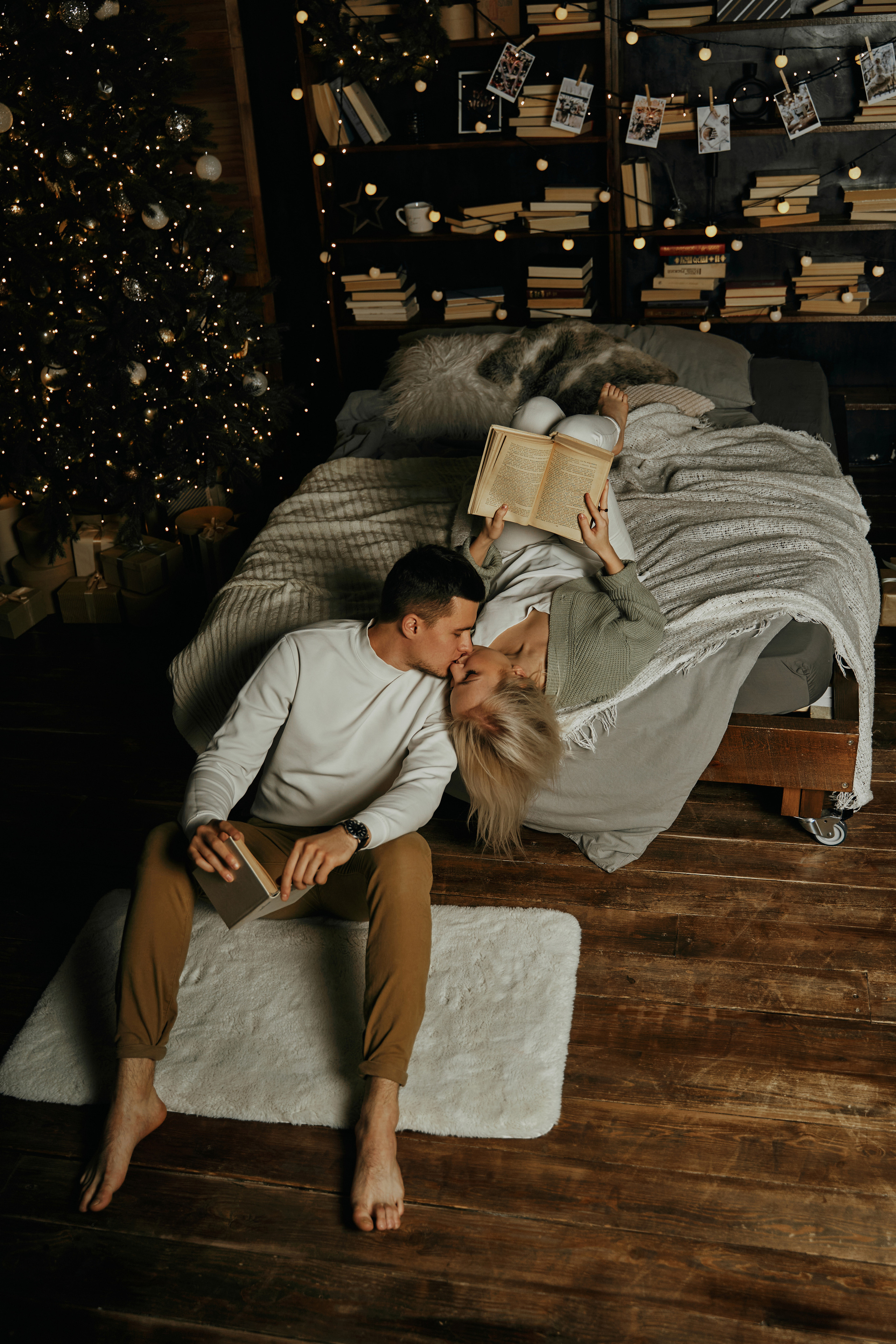 Кэт и Илья. Первый новый год. Фотограф в Барселоне Жанна Захарченко