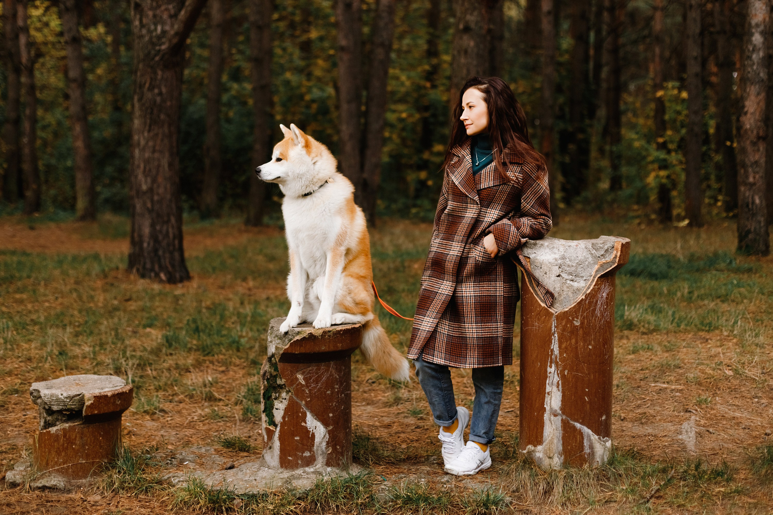 Maria & Kenji. Kaja | fotograf we Wrocławiu | ludzie i psy