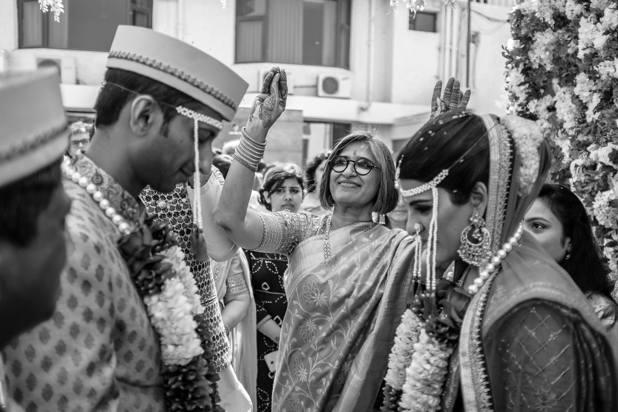 Punjabi + Marathi fusion wedding at New Delhi, India