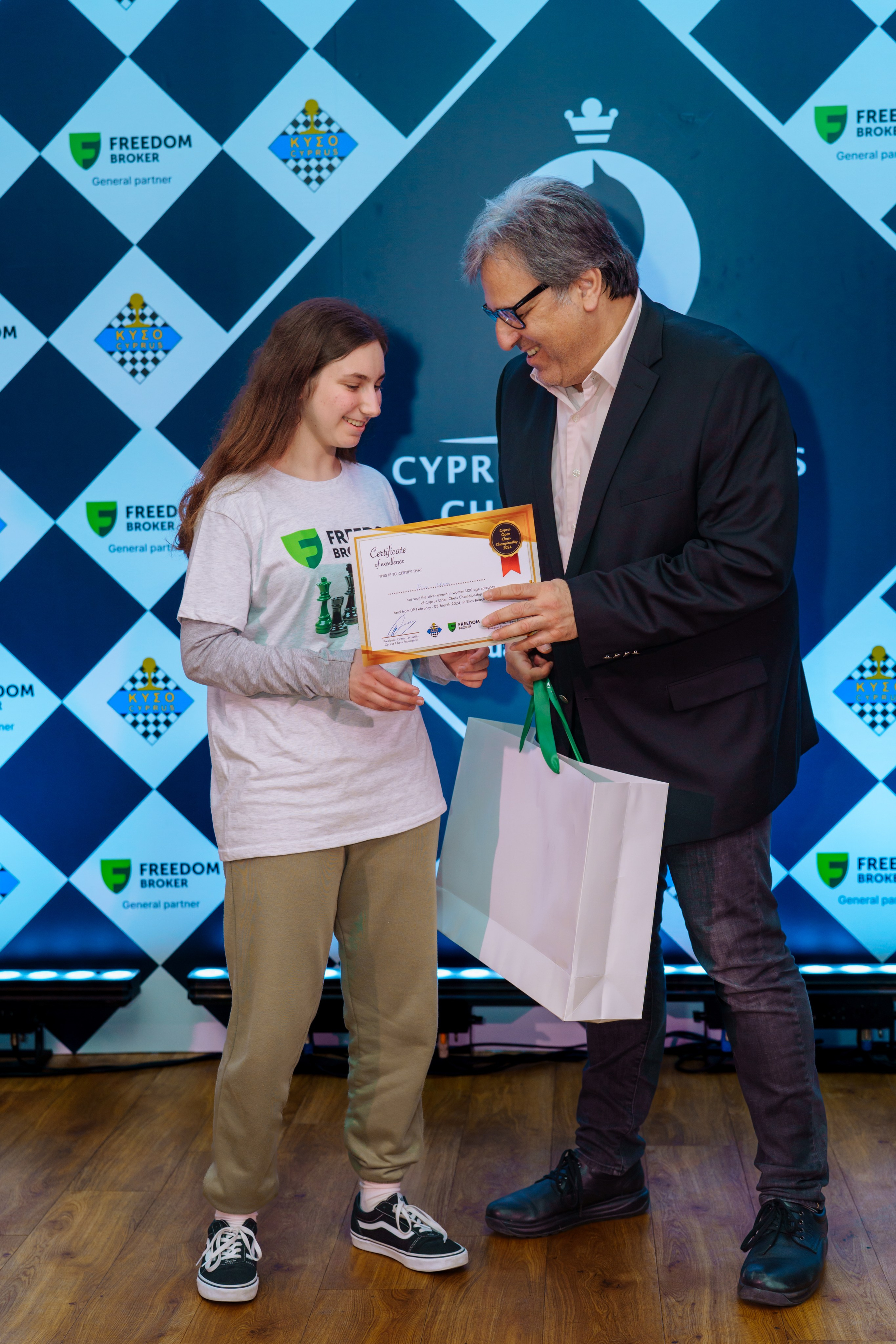 Chess. Photographer in Cyprus