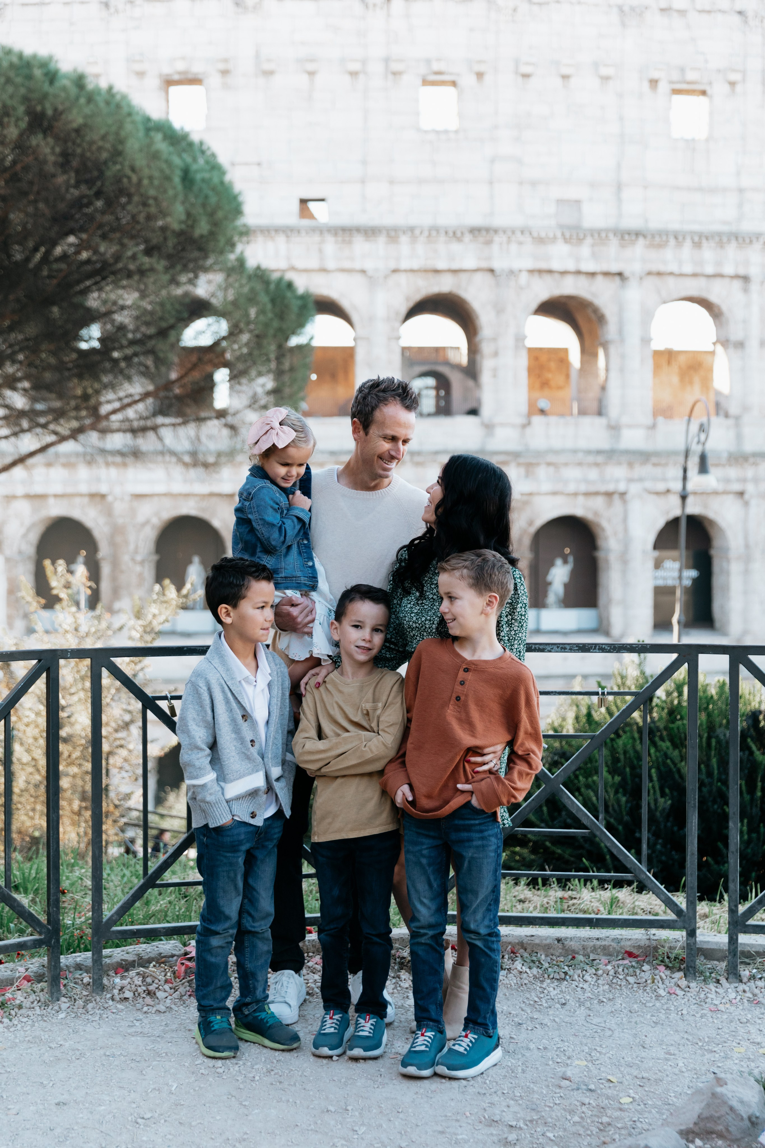 Family. Photographer in Rome