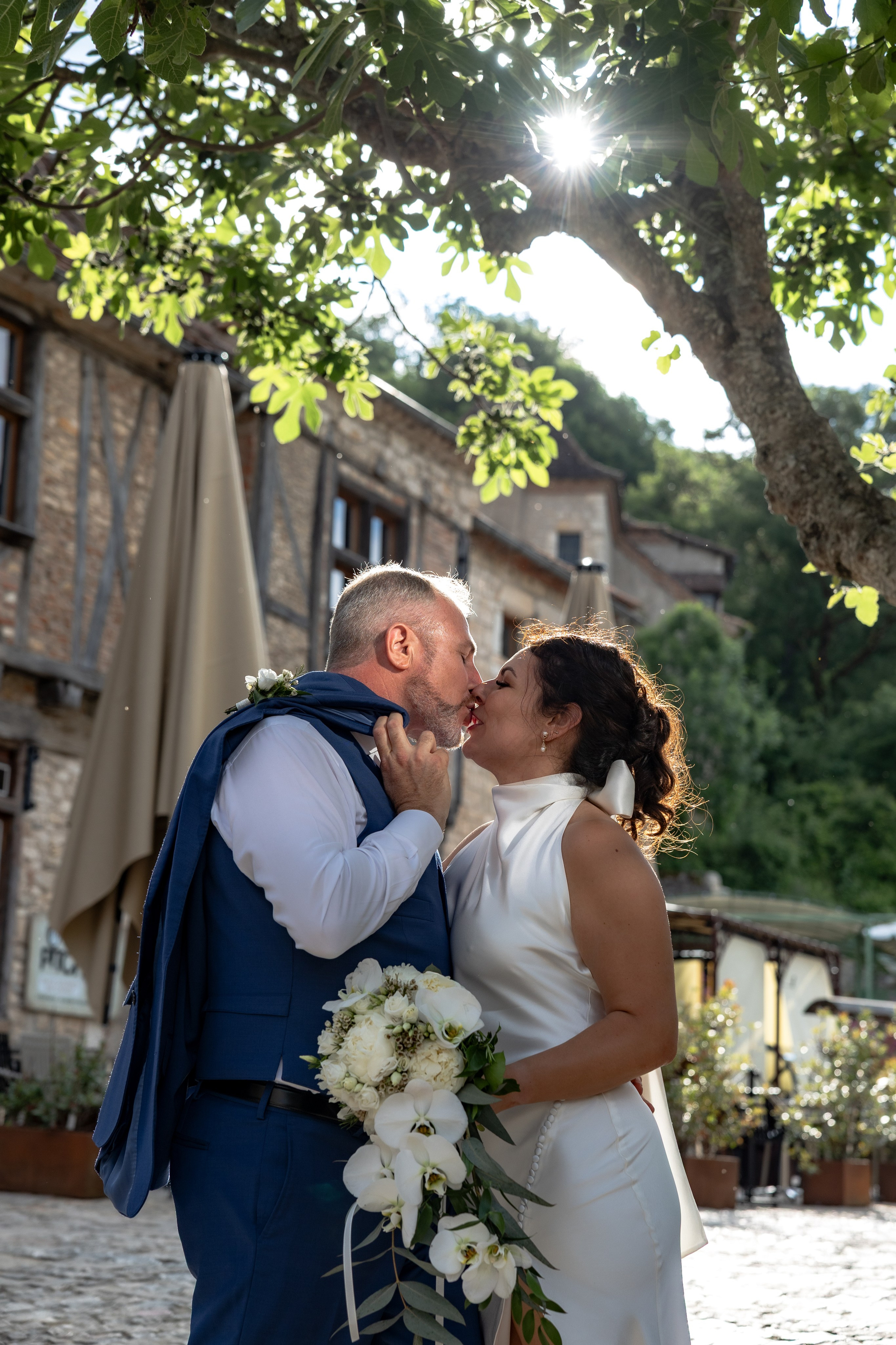 Elopement near Saint-Cirq-Lapopie. Crystal&Robert. Евгения Смирнова — Ваш фотограф в Тулузе и на юго-западе Франции