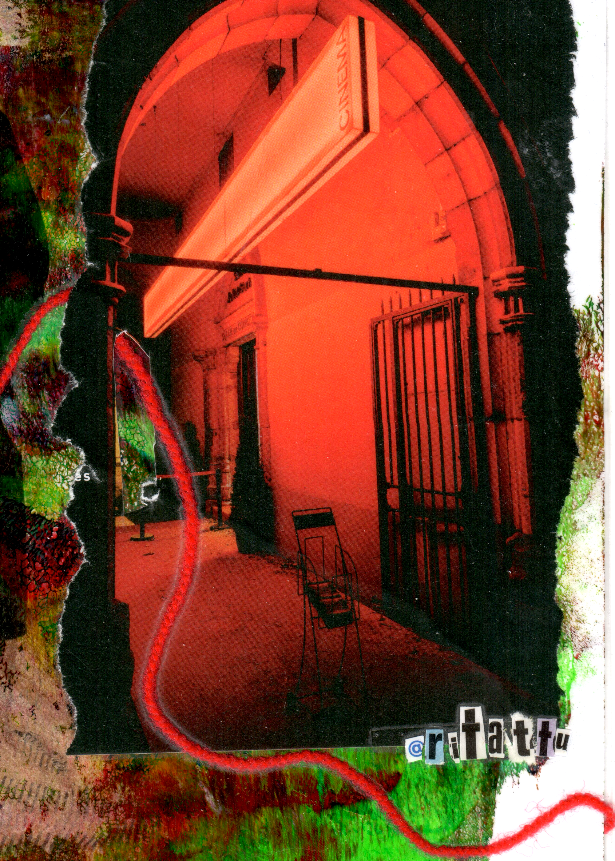 Arch. Rita Salnikova — Collage Artist and Visual Creator in Grenoble France