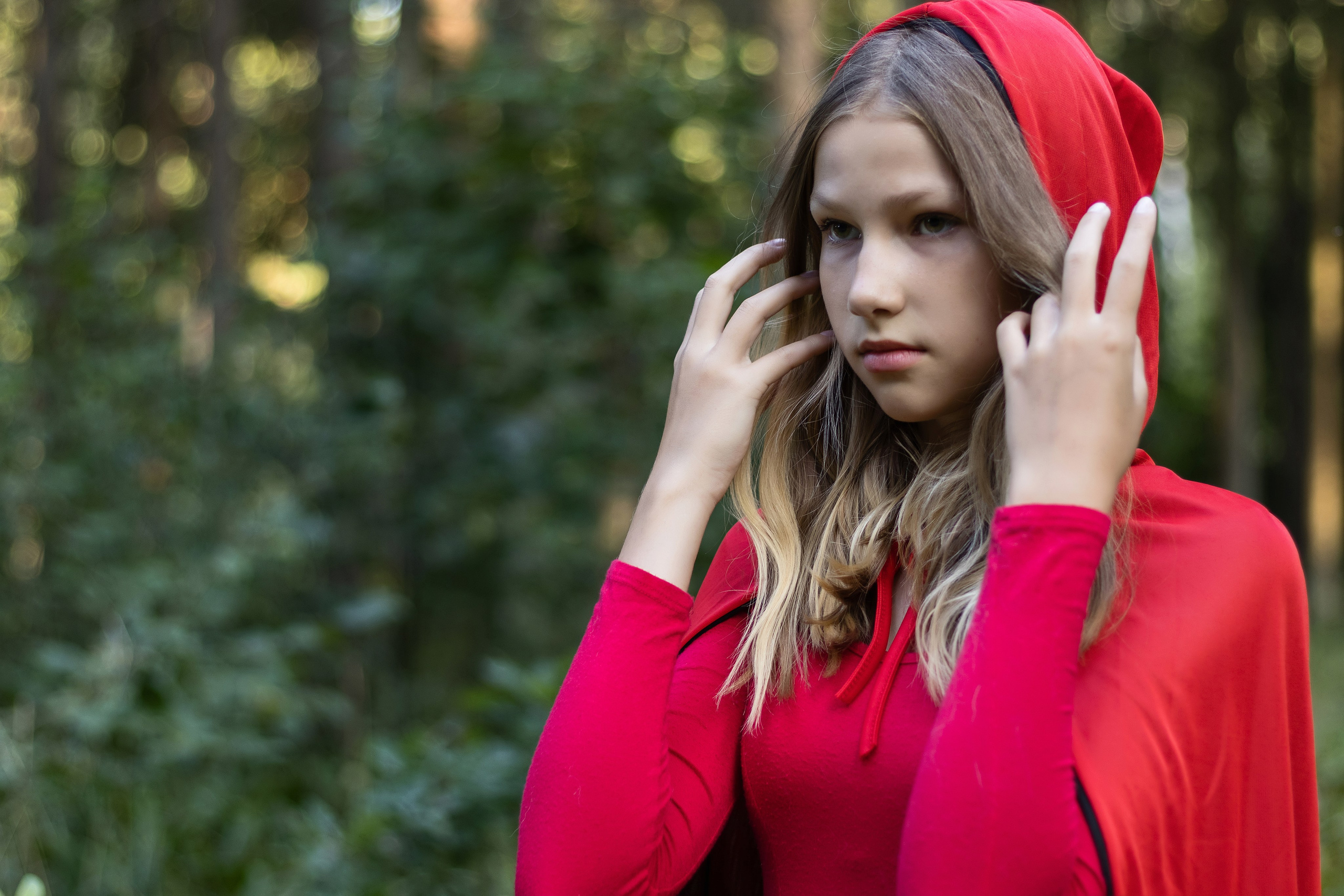 Фотосессия красная шапочка. Фотограф / Даугавпилс