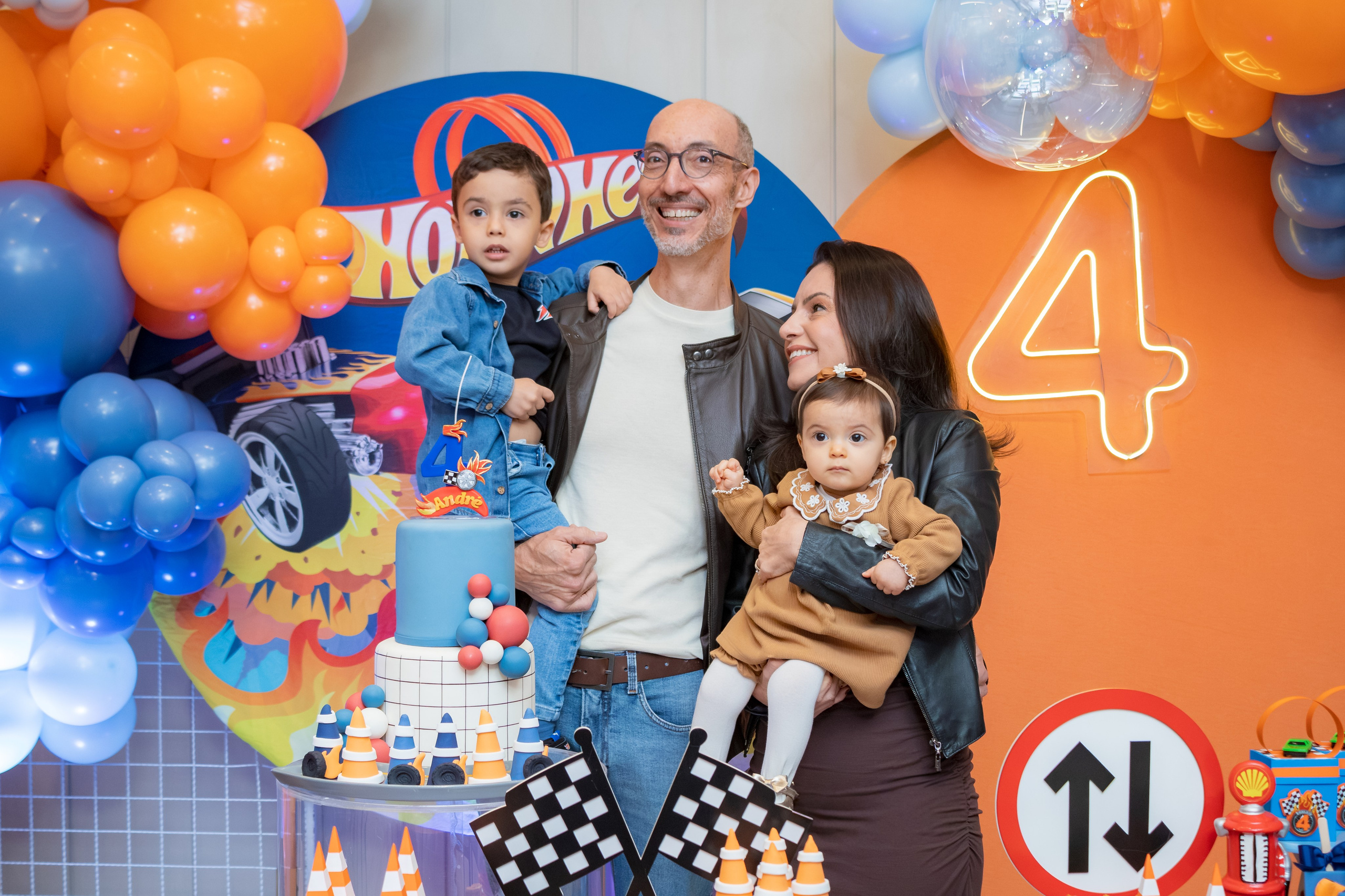 André — Aniversário 4 anos. Principal