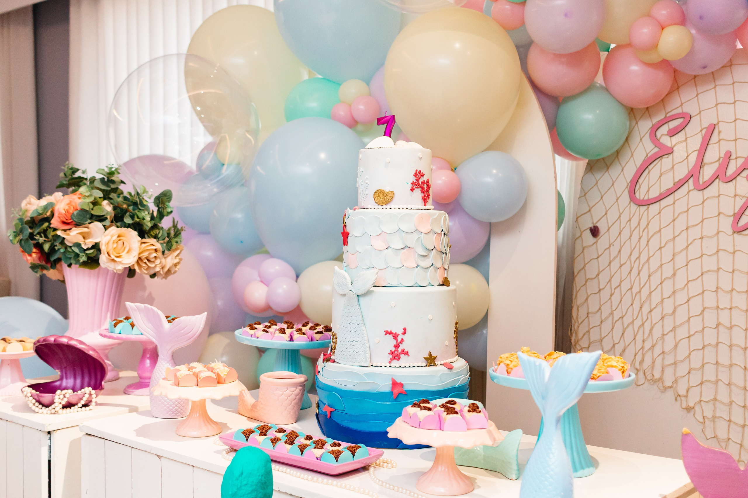 Eliza — Aniversário 7 anos. Principal