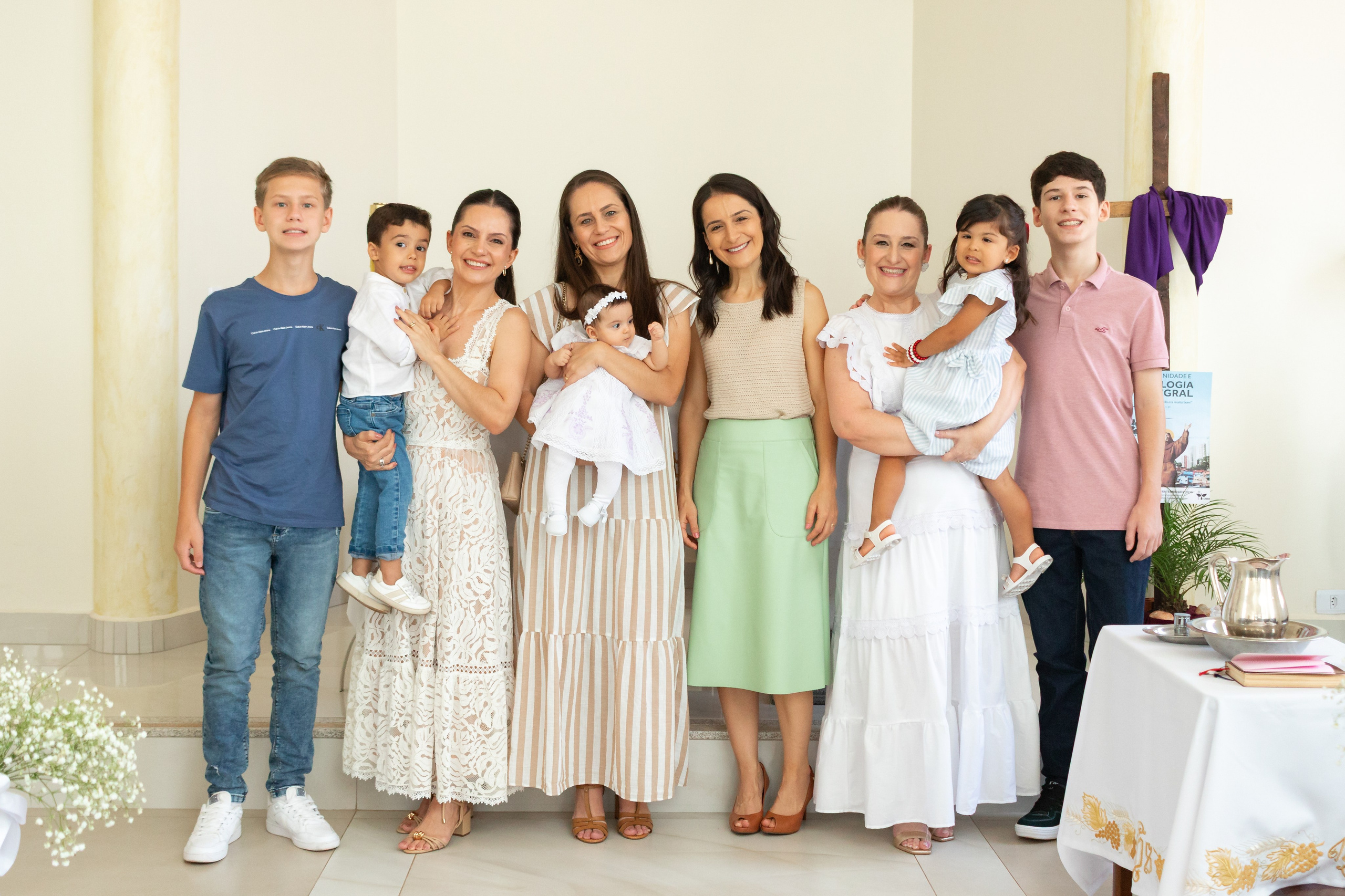 Luiza — Batizado. Principal