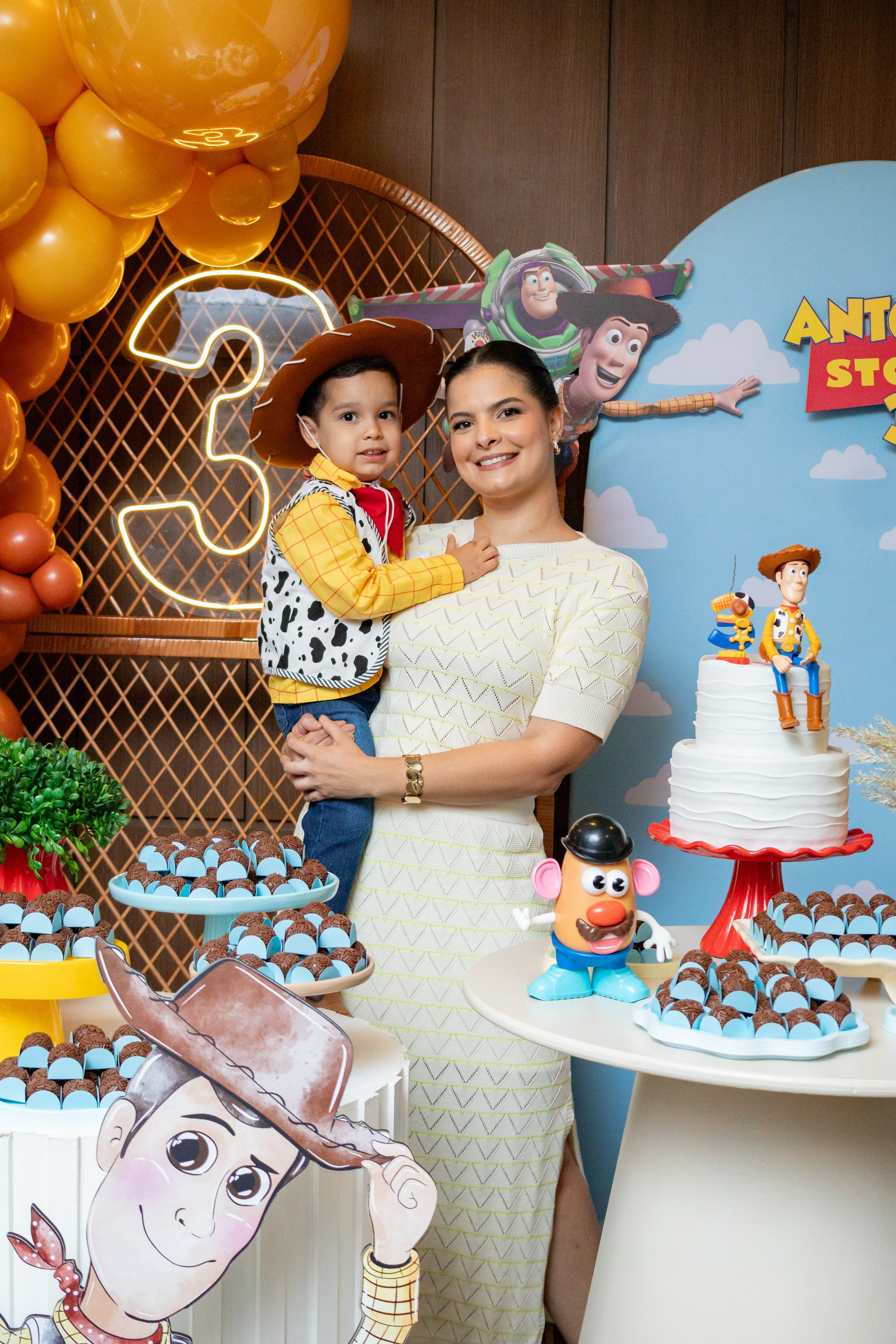 Antônio — Aniversário 3 anos. Principal