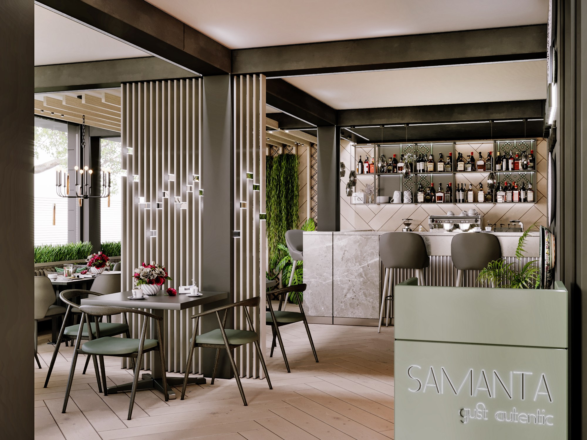 Ресторан традиционной молдавской кухни. Piatra Neamț, România. Архитектор, дизайнер интерьера, декоратор