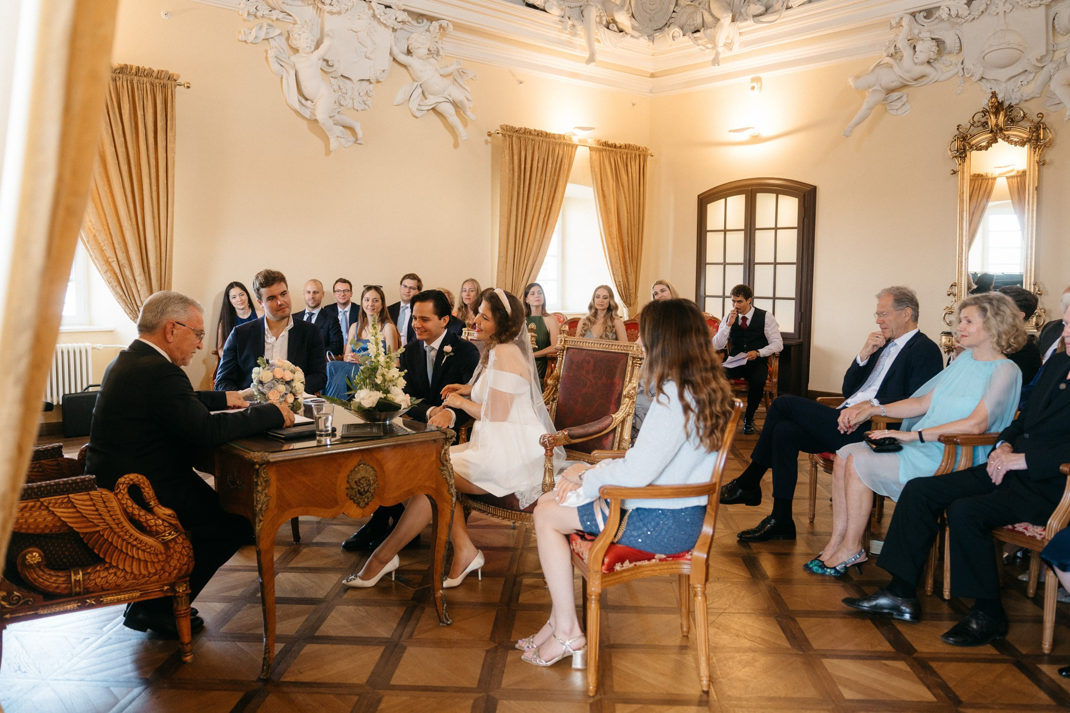 Schloss Bensberg. Hochzeitsfotograf, Familienfotograf Stuttgart, Deutschland. Alex Popov