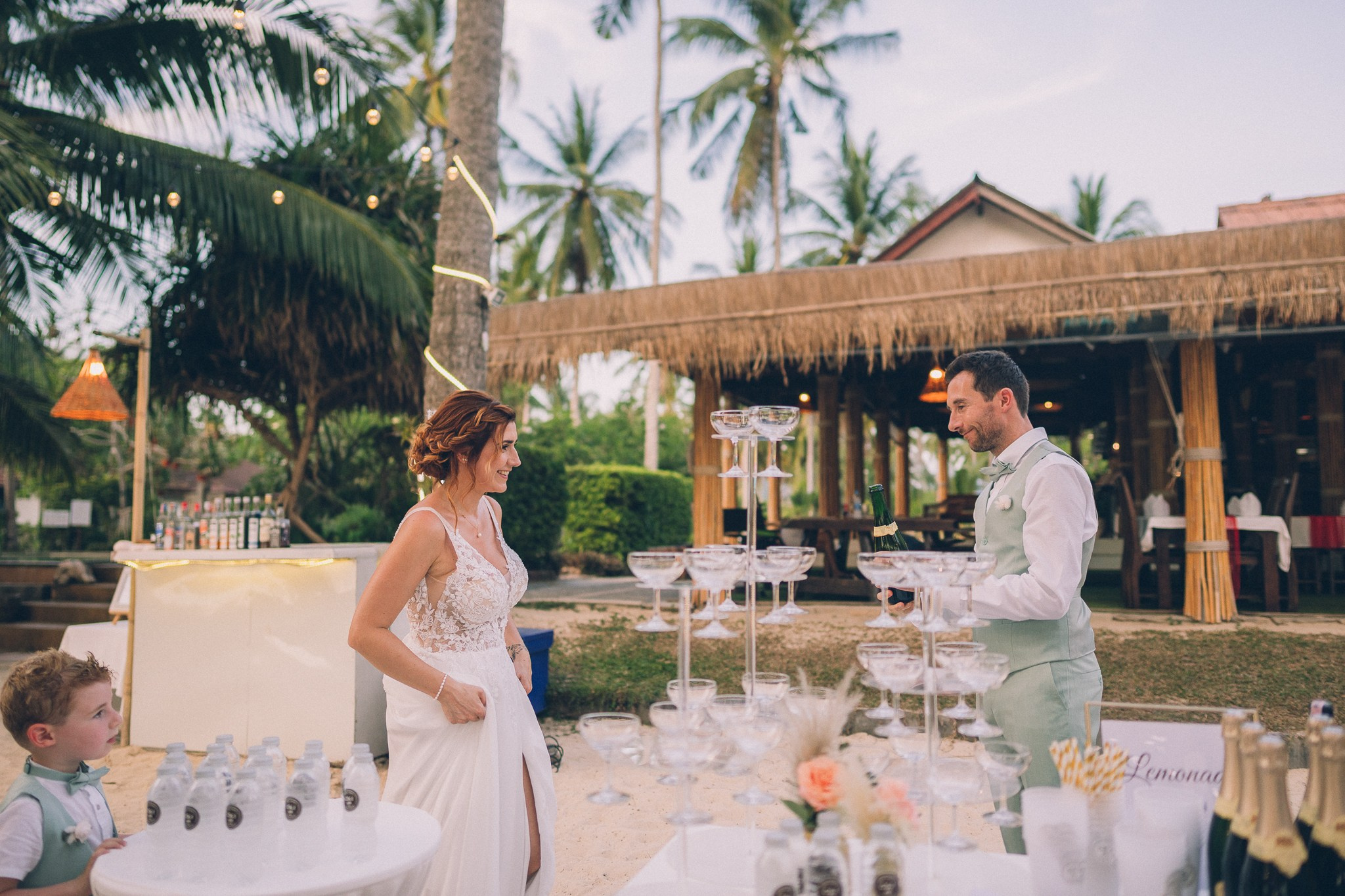 Chloe and Jimmy. Wedding on Koh Samui, Thailand