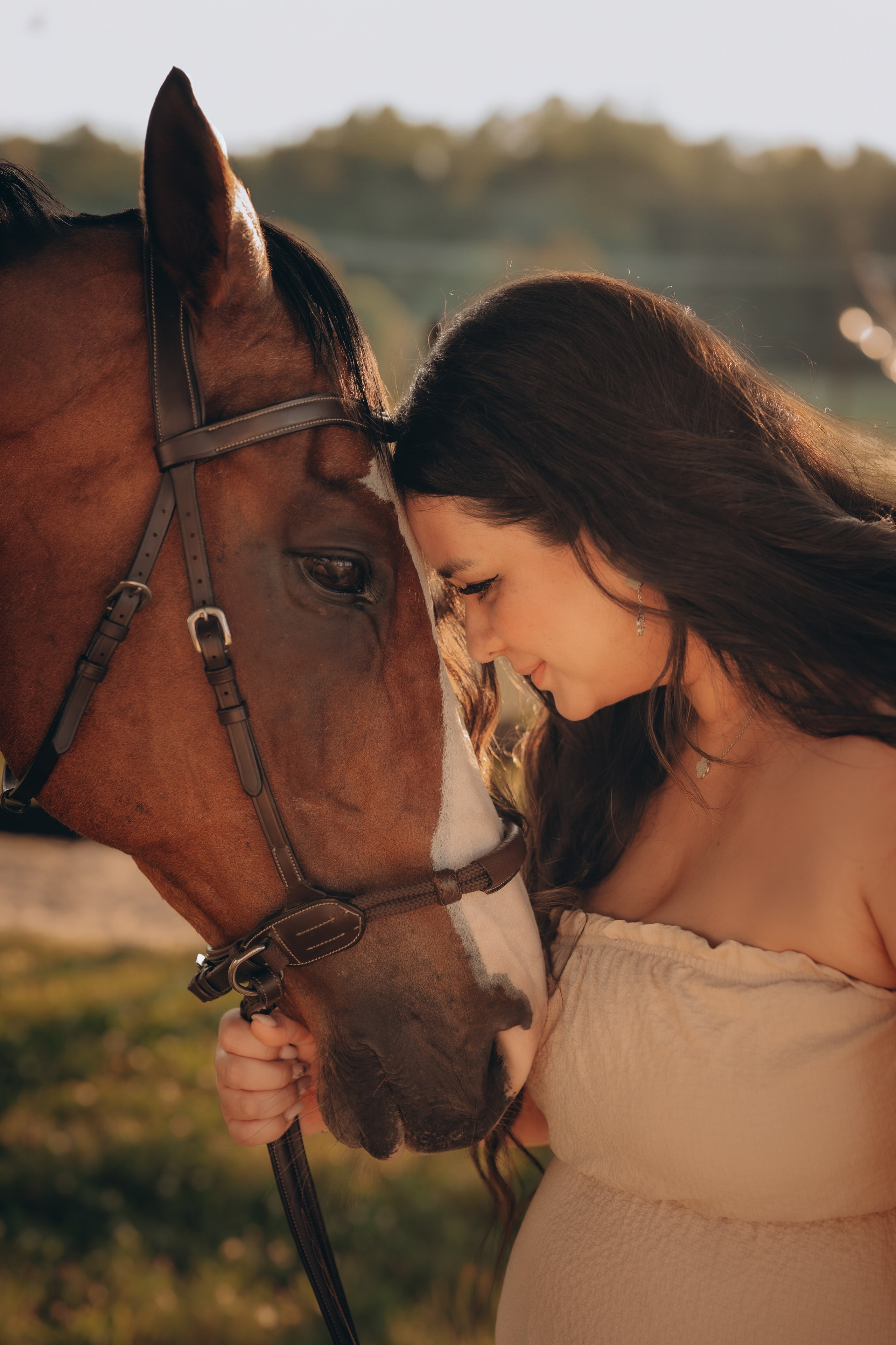 Photoshoot with a Horse. Lifestyle Family Photographer in Pennsylvania