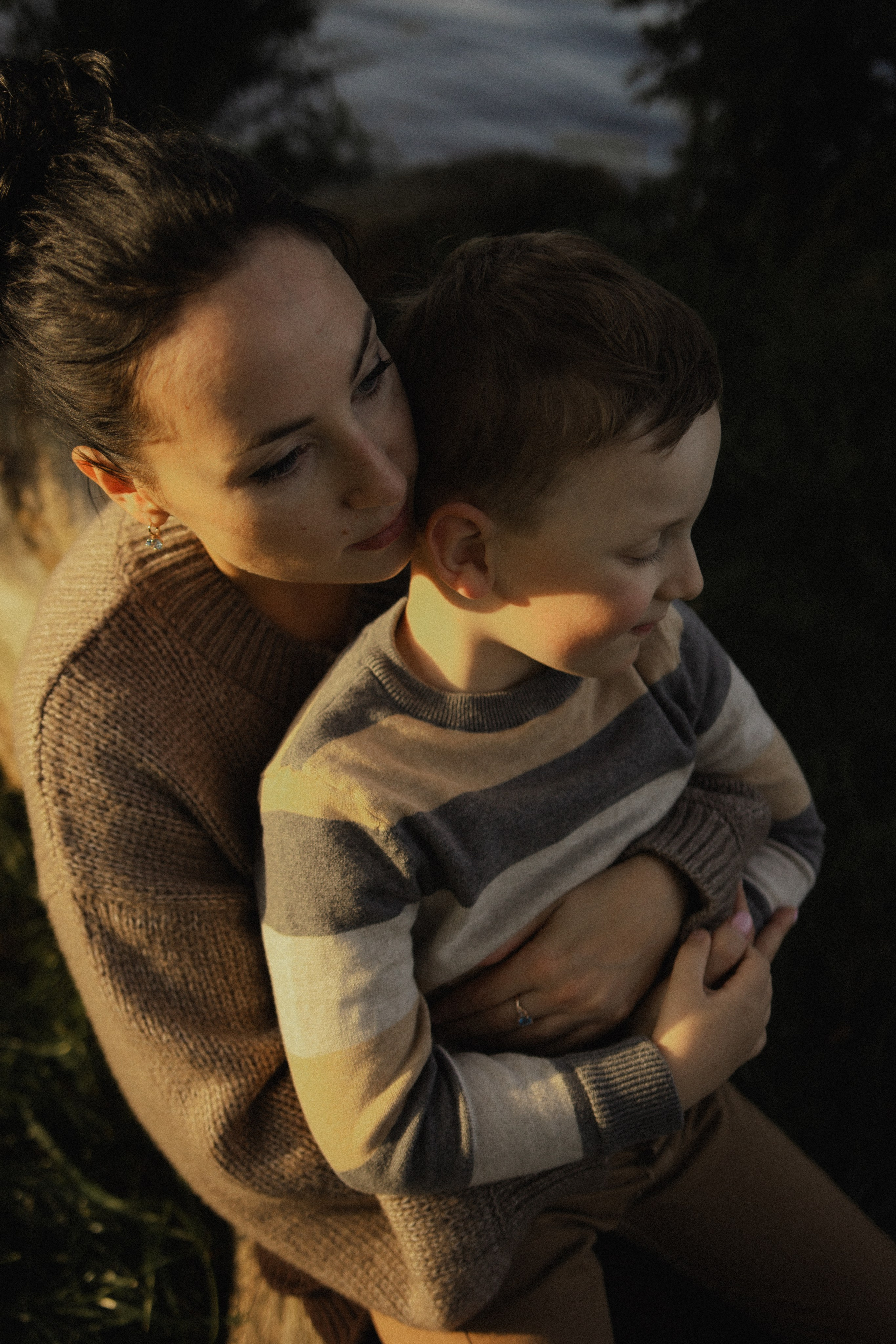 Mother and son’s story. Photographer in Gothenburg Aleksandra Stroganova