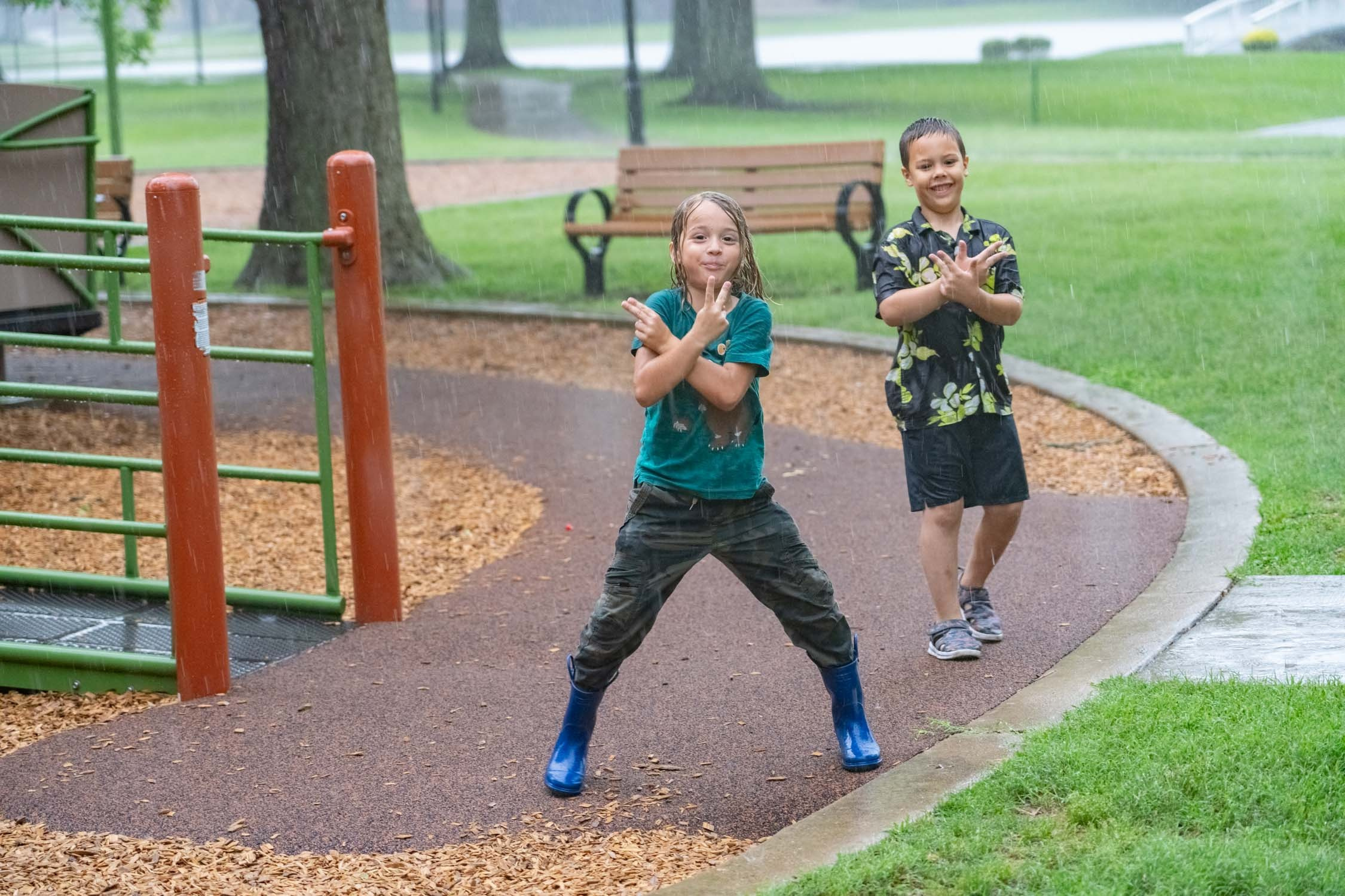 Easter picnic. Photographer Irina Kozhemyakina. Houston