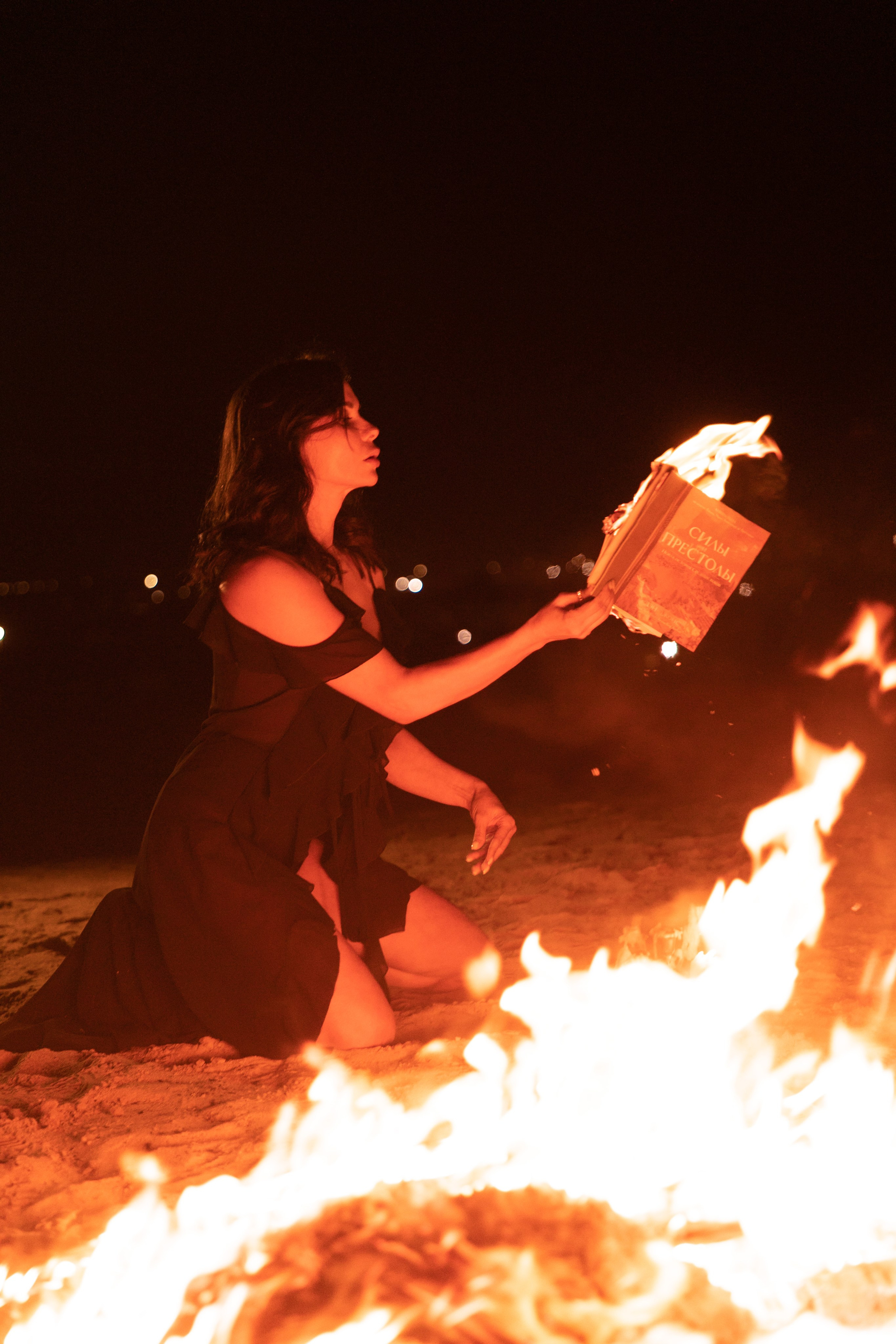 Огненная. Фотограф Вероника Яцына в Ташкенте