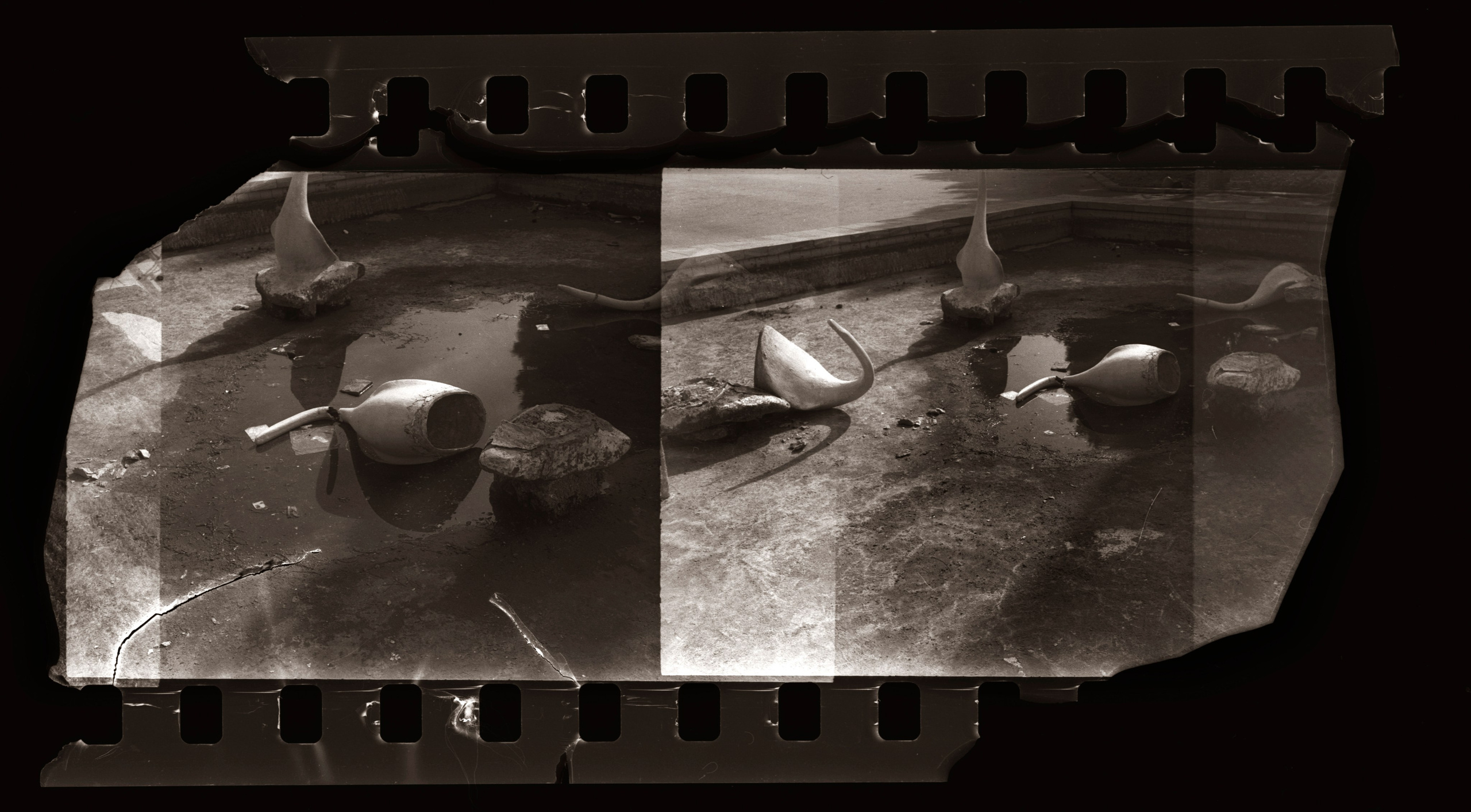 Execution in January 1990.  Baku, 1991